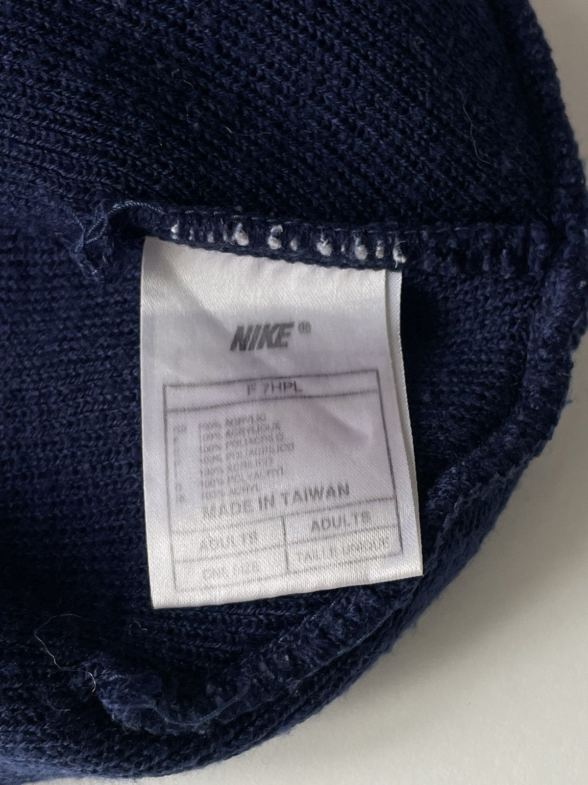 Nike × Vintage Vintage Nike 90’s Hat Y2K Red Swoosh Logo RARE Size ONE SIZE - 5 Thumbnail