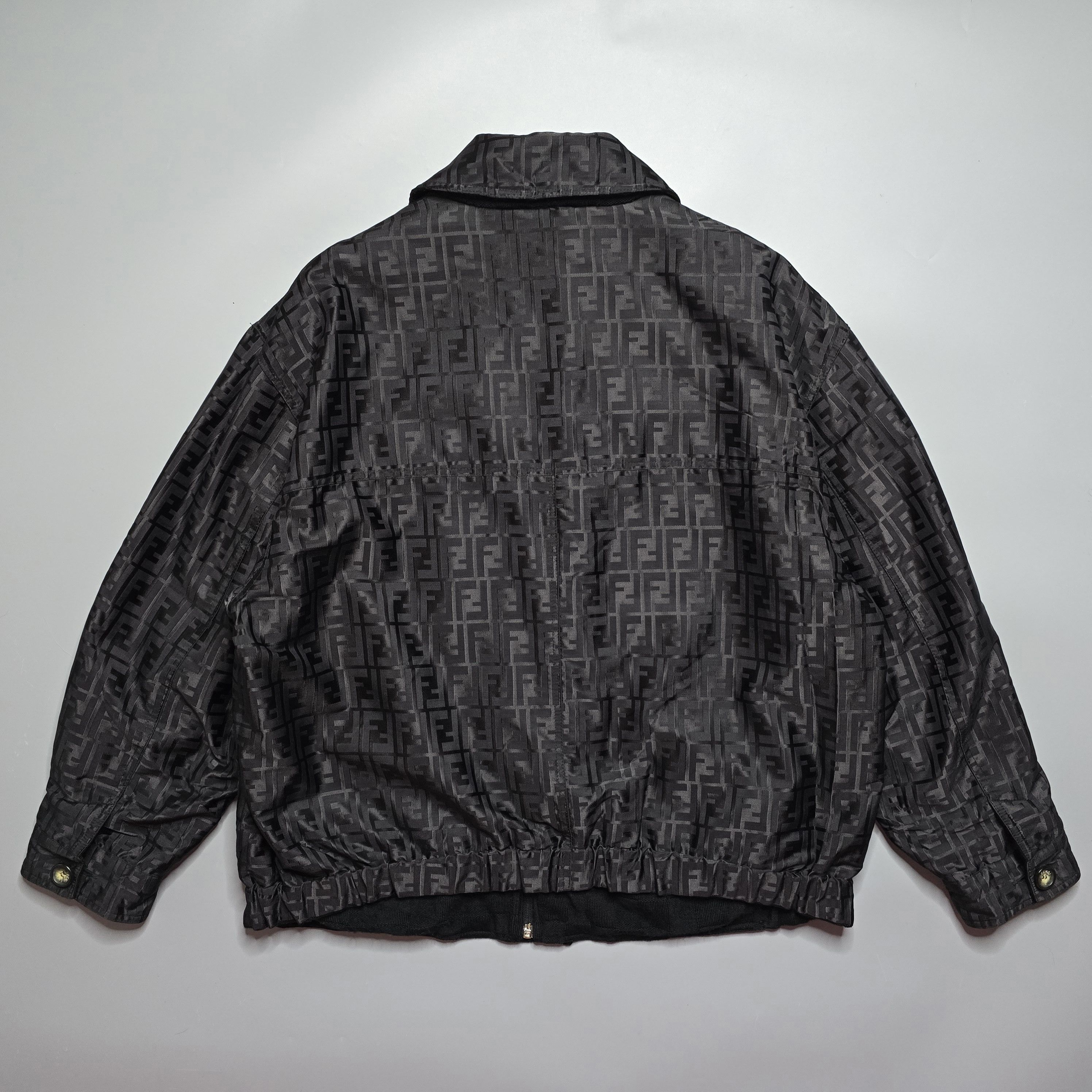 Fendi Fendi - Zucca Wool Reversible Jacket Size US L / EU 52-54 / 3 - 4 Thumbnail