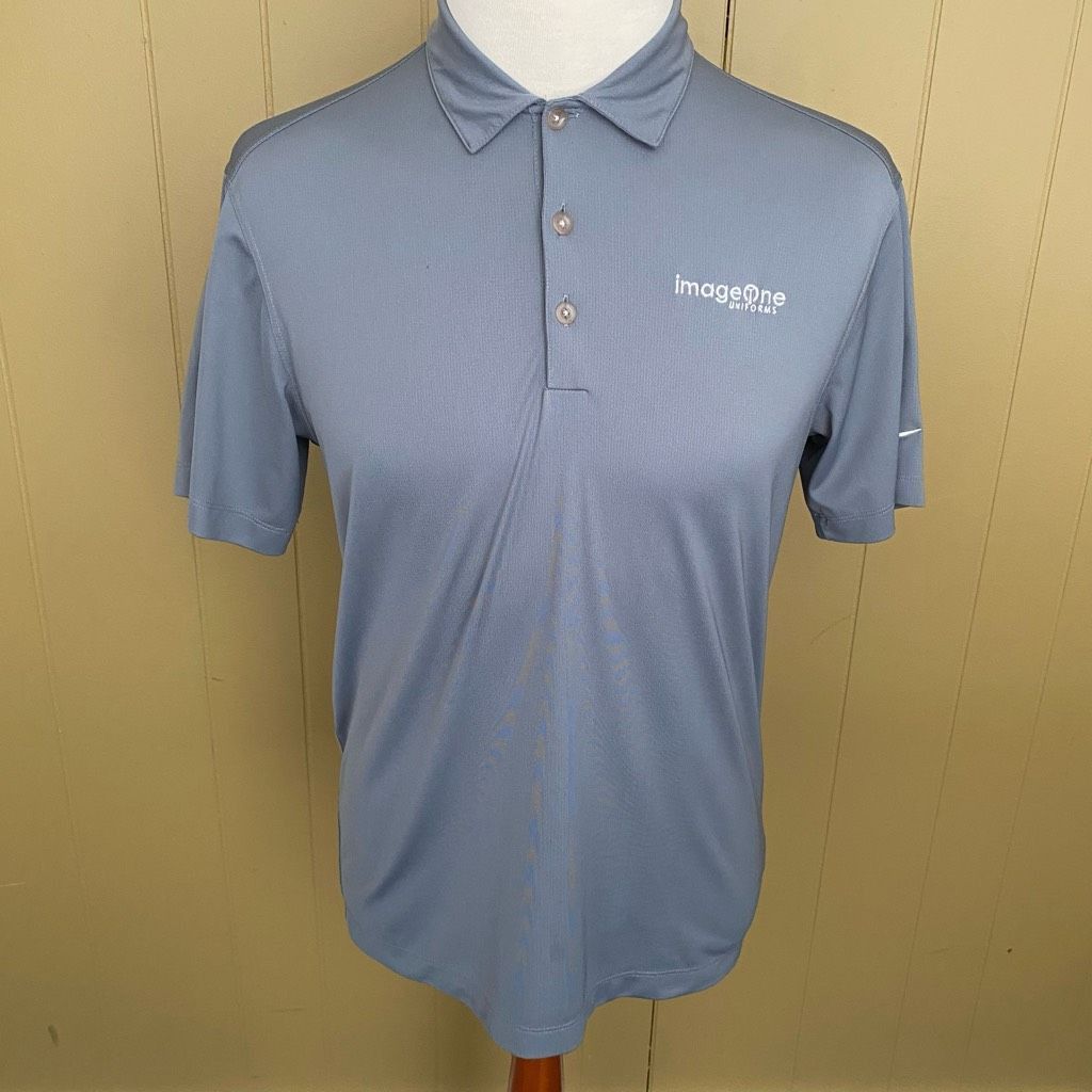 Nike Nike Golf men M drifit short sleeve 3 button polo shirt grey Size US M / EU 48-50 / 2 - 1 Thumbnail