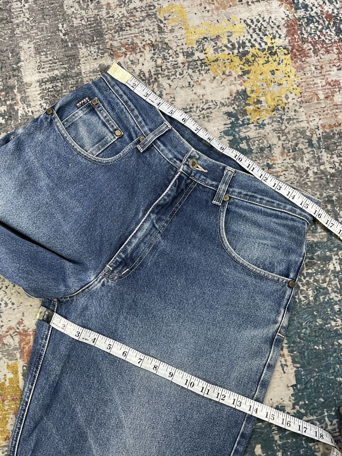 Marc Buchanan Vtg Marc Buchanan X Pelle Pelle Baggy Jeans Size US 32 / EU 48 - 12 Thumbnail