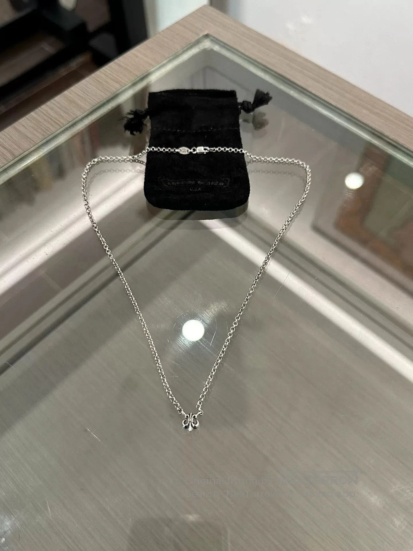 Chrome Hearts Chrome Hearts Cross Necklace 45cm. Size ONE SIZE - 2 Thumbnail