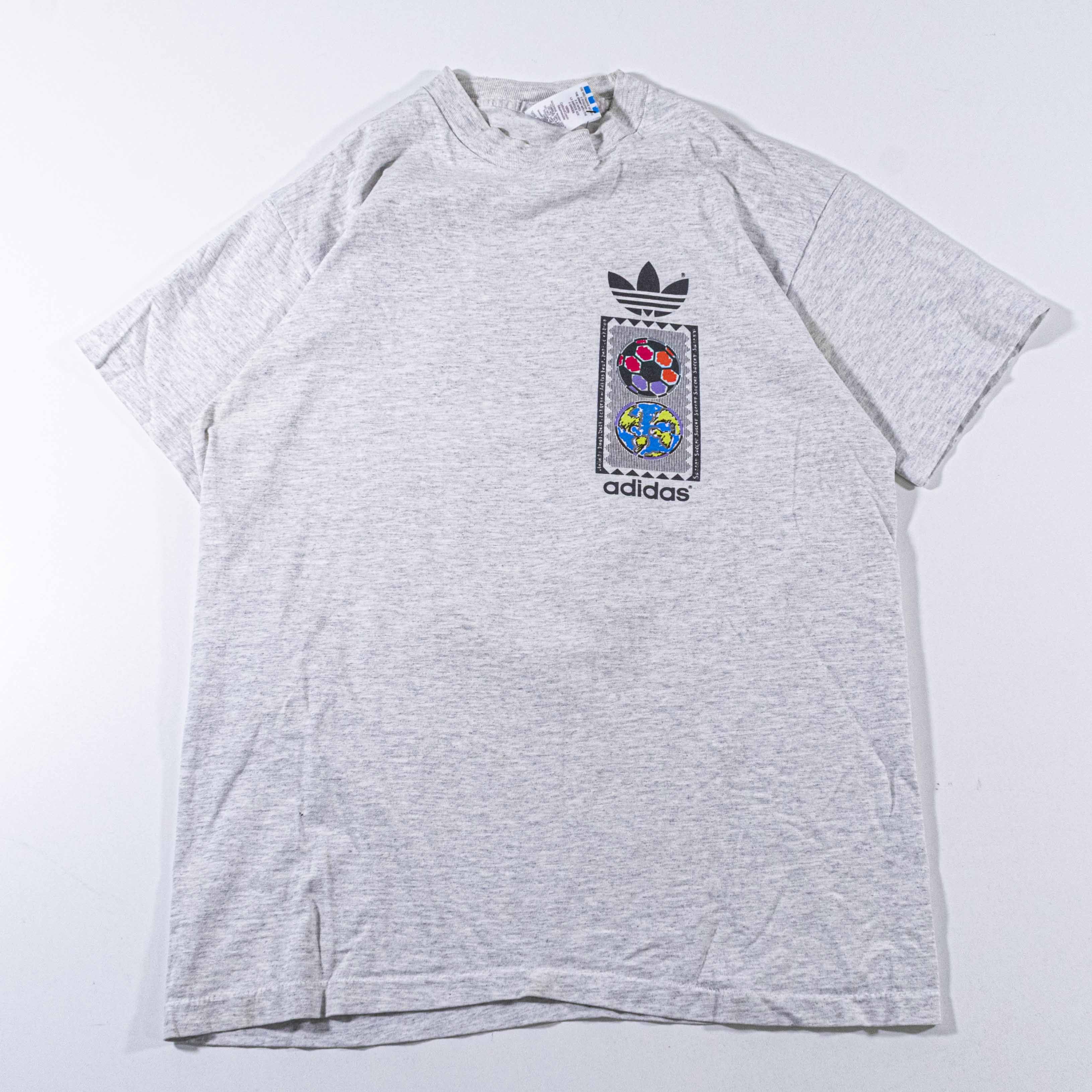 Adidas Vintage Adidas Boot Beat Charge T-Shirt Soccer World Cup Size US M / EU 48-50 / 2 - 2 Thumbnail
