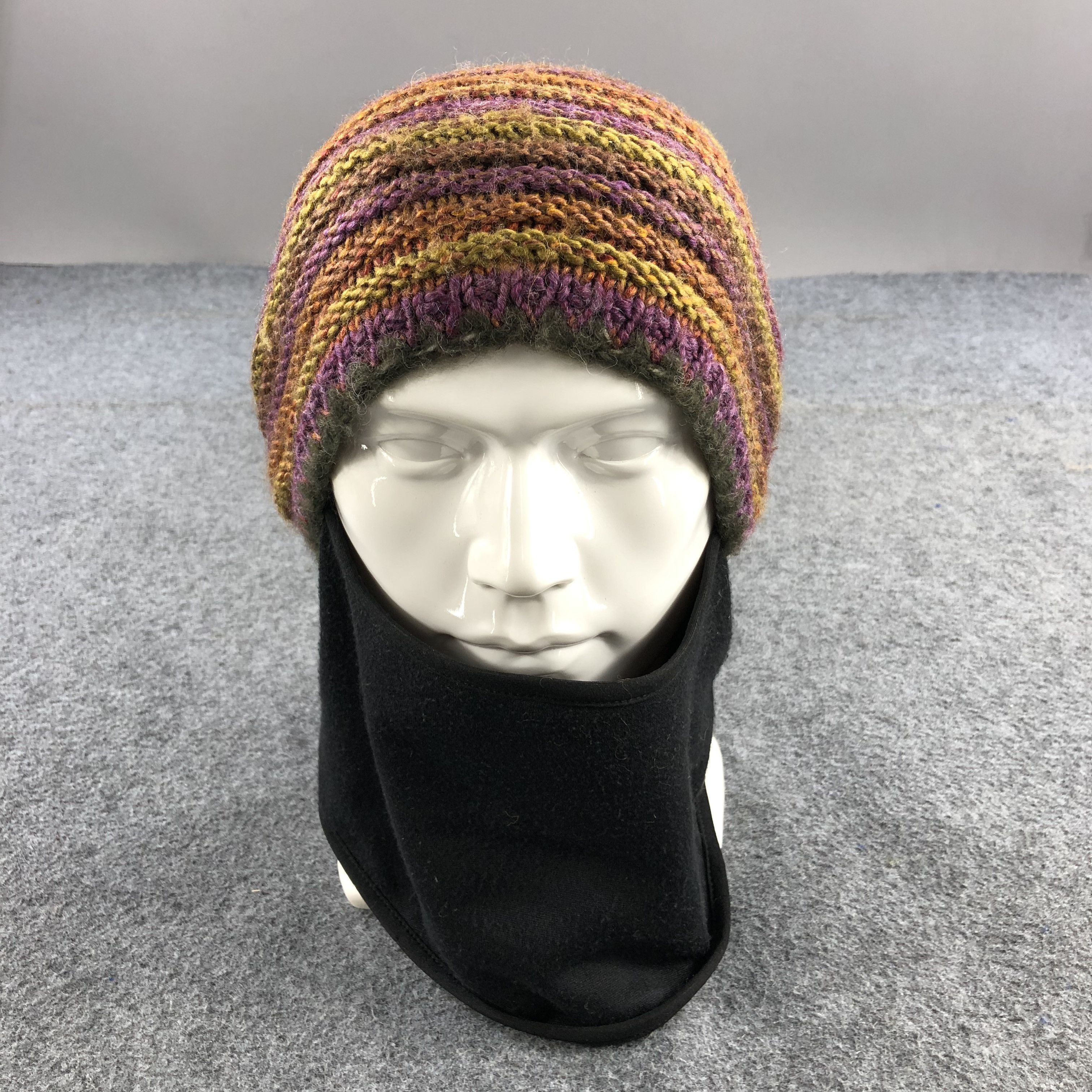 image of Phenix Knit Bobble Ski Mask Beanie Snowcap Snow Hat B124, Men's