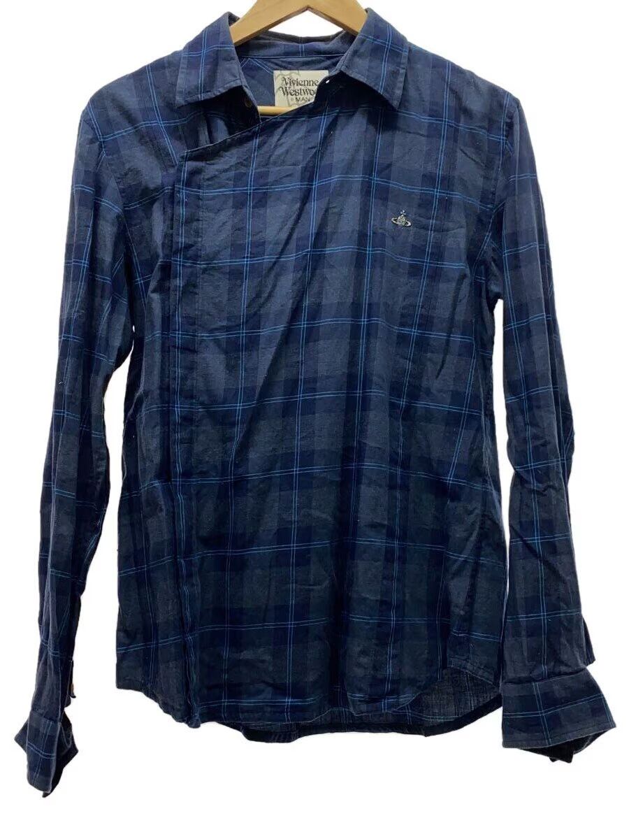 Vivienne Westwood Crossbody Panel Plaid Orb Shirt Size US S / EU 44-46 / 1 - 1 Thumbnail