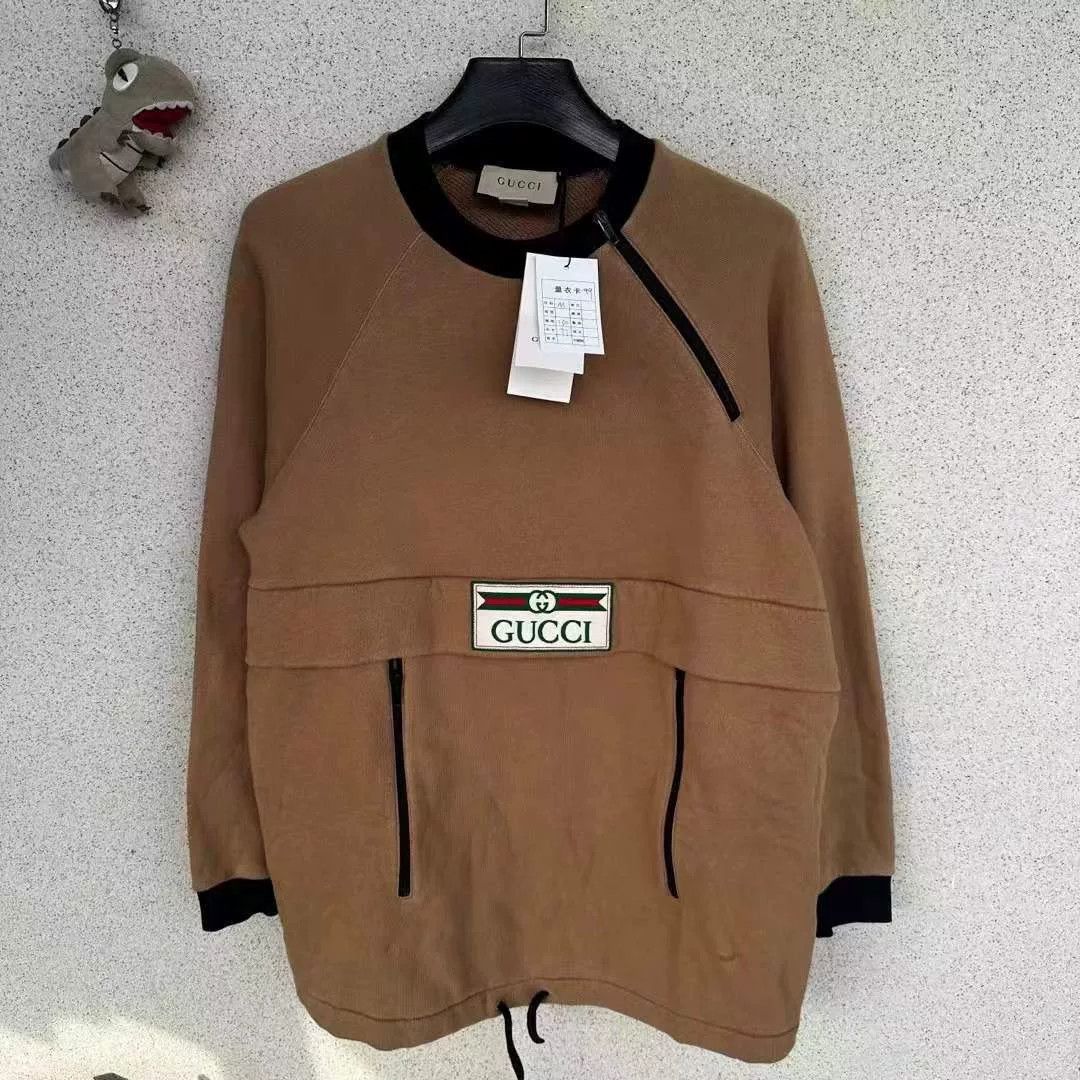 Gucci Gucci Chest Logo Sweatshirt M Size US M / EU 48-50 / 2 - 1 Thumbnail