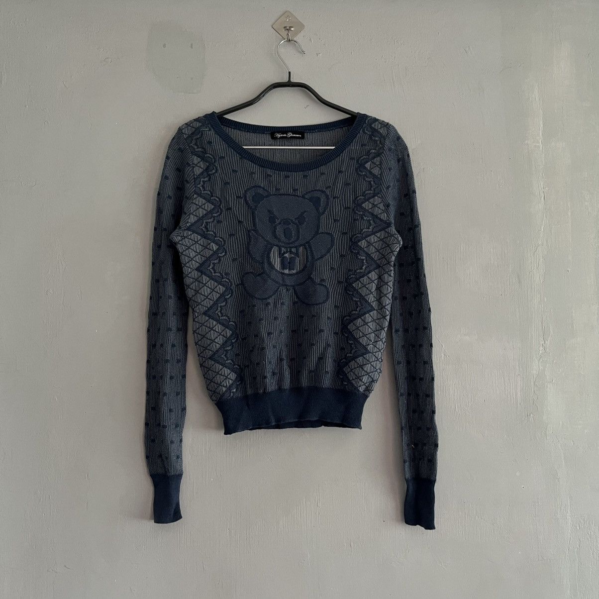 Hysteric Glamour Hysteric Glamour Bear Knit Longsleeves Size S / US 4 / IT 40 - 1 Thumbnail