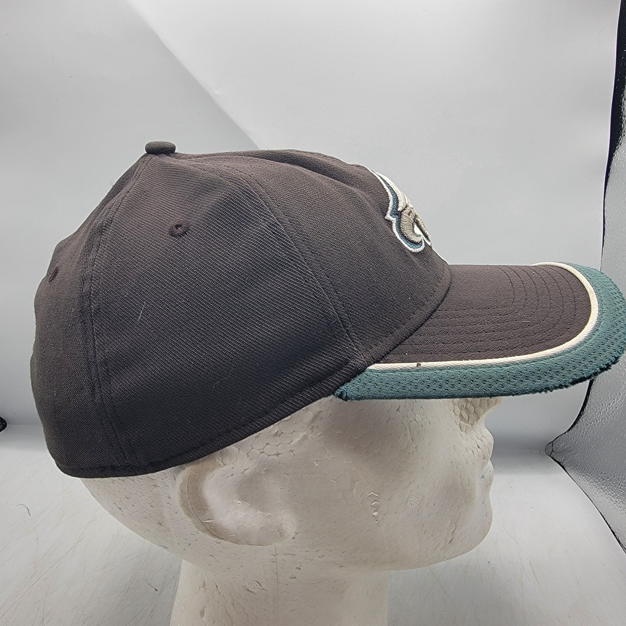 New Era Philadelphia Eagles New Era 39Thirty NFL Cap S/M Gray Teal S Size ONE SIZE - 4 Thumbnail