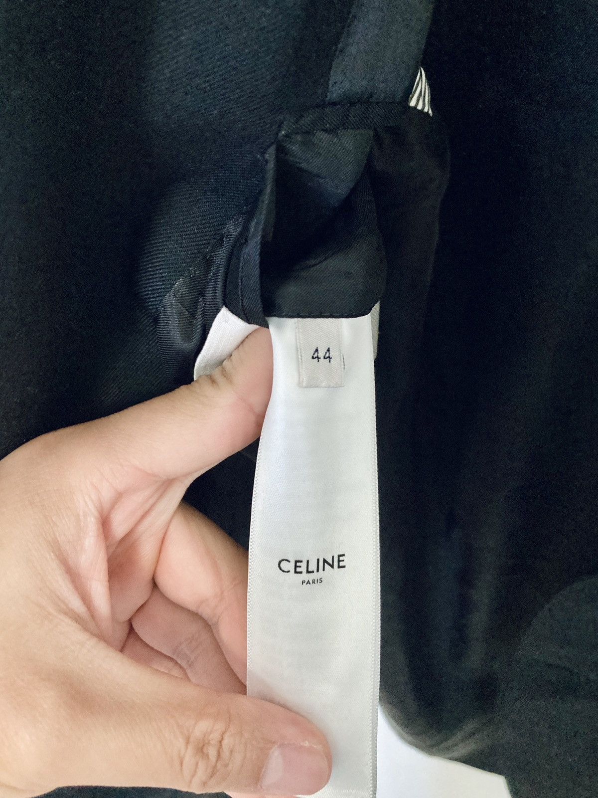 Celine CELINE BY HEDI SILIMANE 22SS BOXY JACKET IN WOOL GABARDINE Size 44R - 5 Thumbnail
