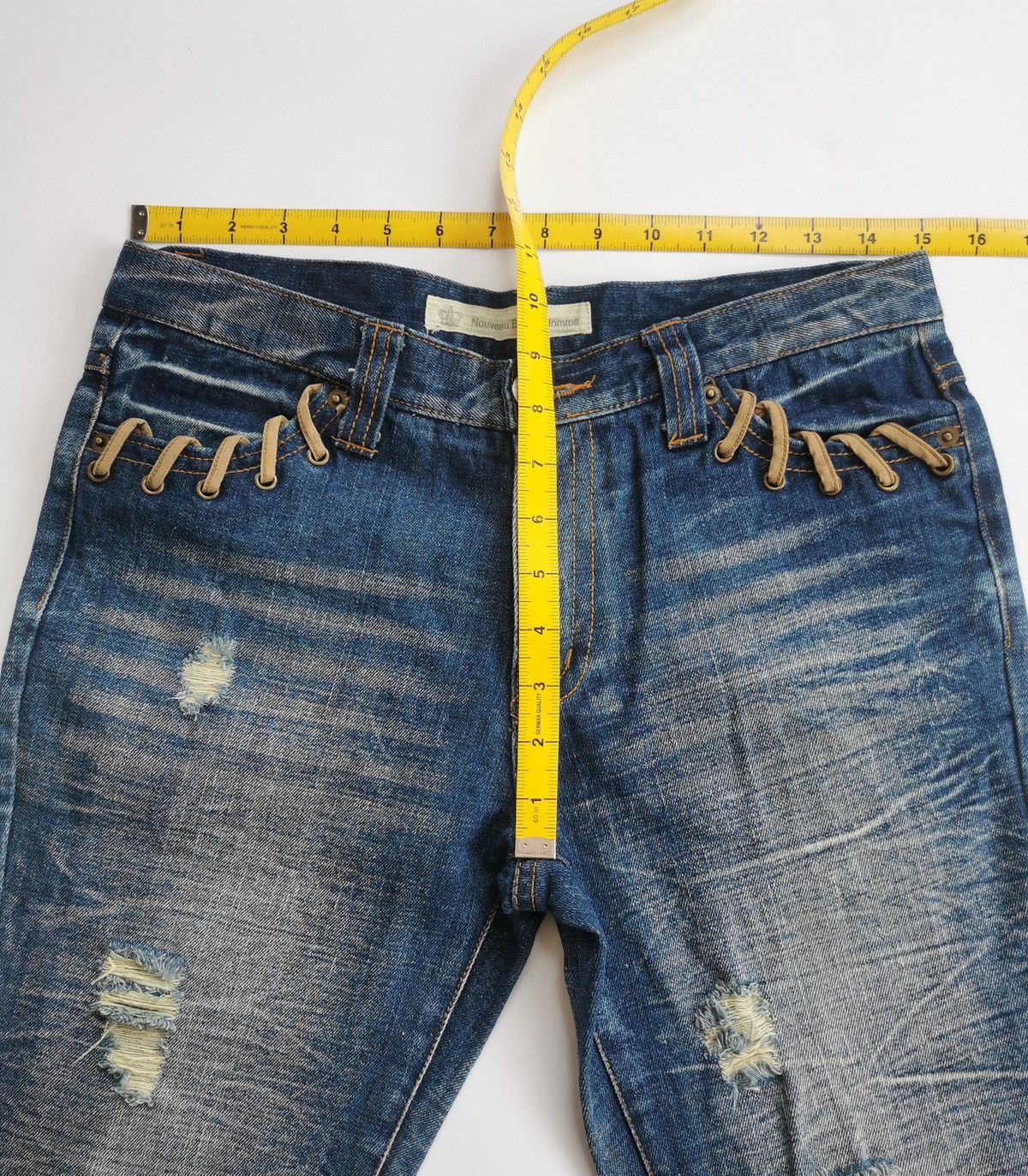 Tornado Mart Bootcut Nouveau Brillant Homme Denim Jeans Size US 30 / EU 46 - 10 Thumbnail