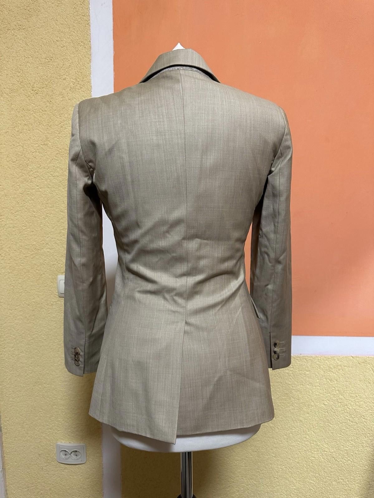 Loro Piana Loro Piana Blazer Women Beige Lana Sz 38 IT Size XS / US 0-2 / IT 36-38 - 5 Thumbnail