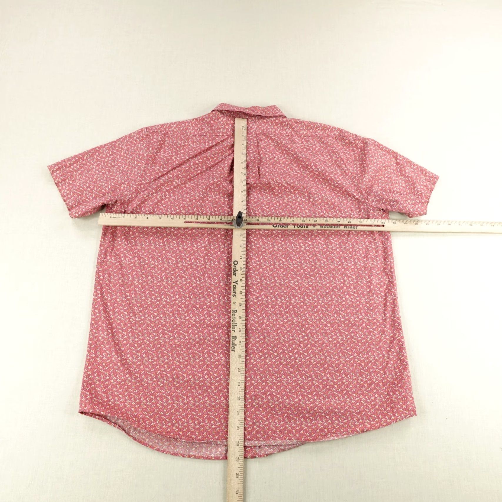 Brooks Brothers VINTAGE Brooks Brothers Shirt Mens Large Red Floral Button-Up Cotton Casual Womens Size US L / EU 52-54 / 3 - 4 Thumbnail