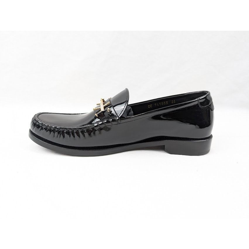 Saint Laurent Paris o1rshd1 Le Loafers 15 in Nero Size US 11 / EU 44 - 8 Thumbnail
