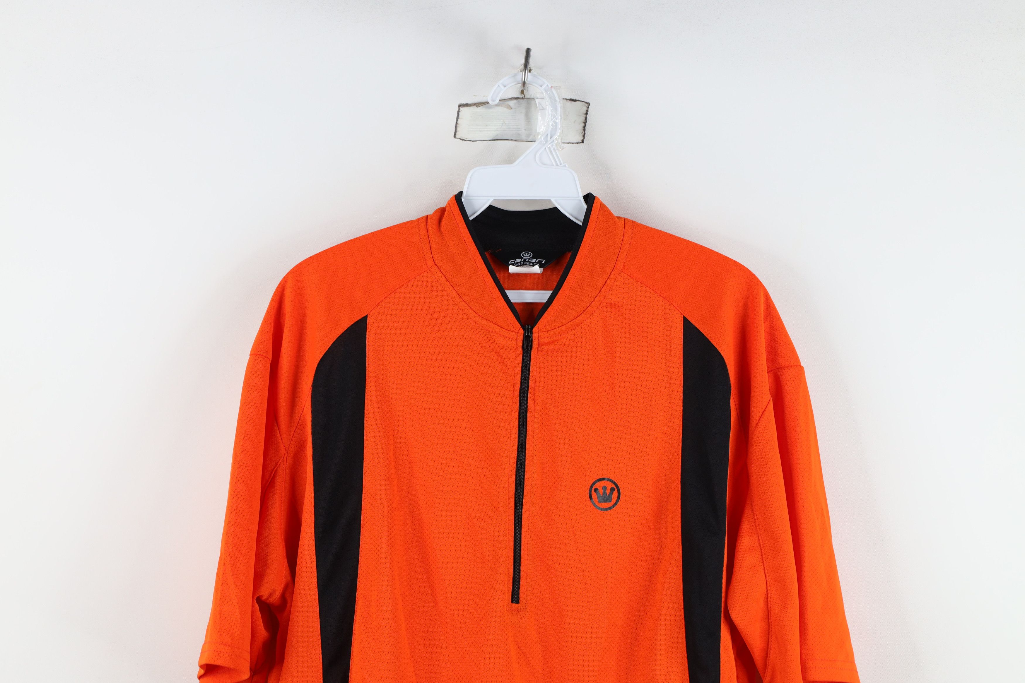 Canari Vintage Canari Block Bicycle Cycling Jersey Shirt Orange Size US L / EU 52-54 / 3 - 2 Thumbnail