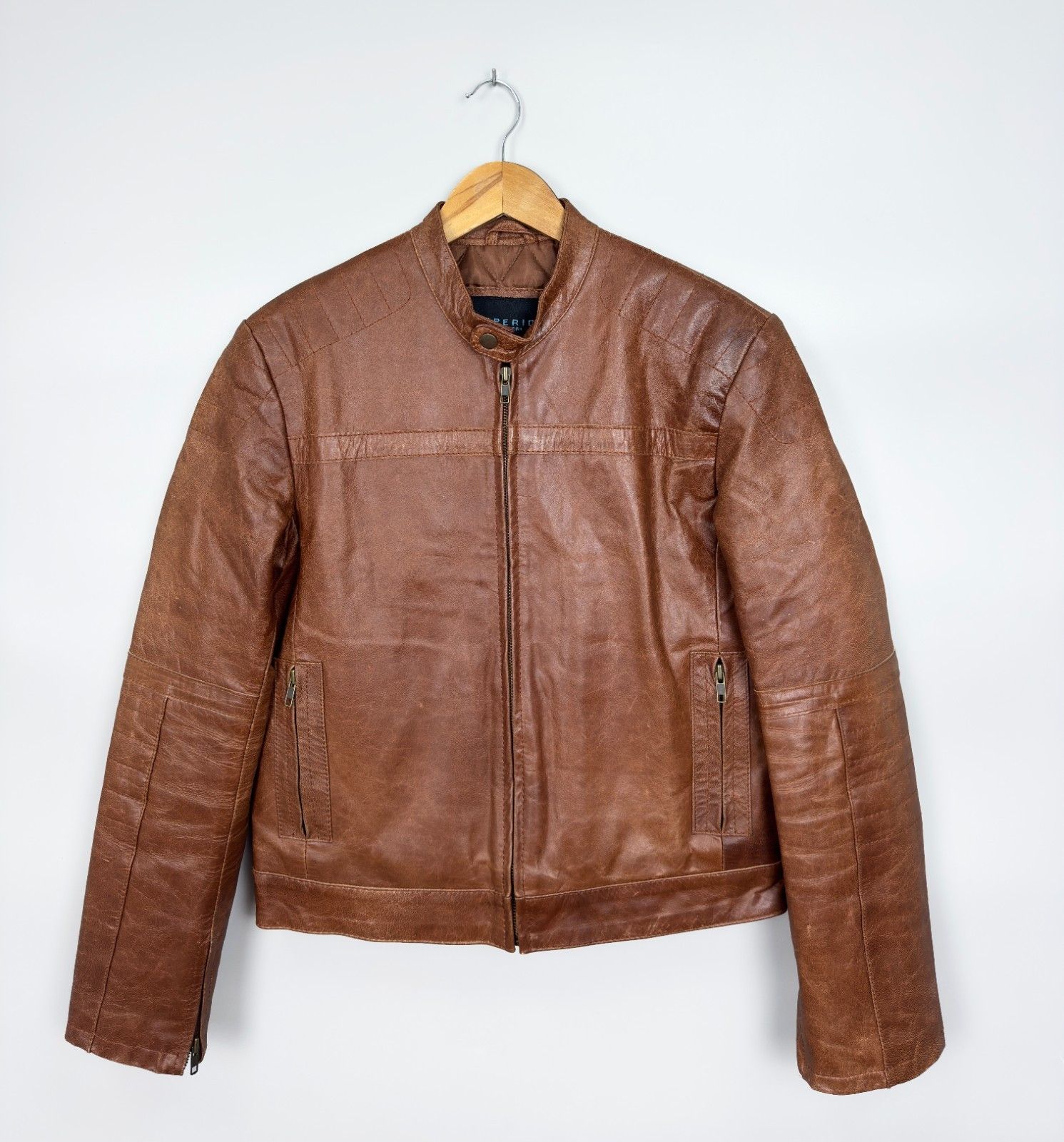 Genuine Leather Superior New York Brown Leather Jacket Size US S / EU 44-46 / 1 - 1 Thumbnail