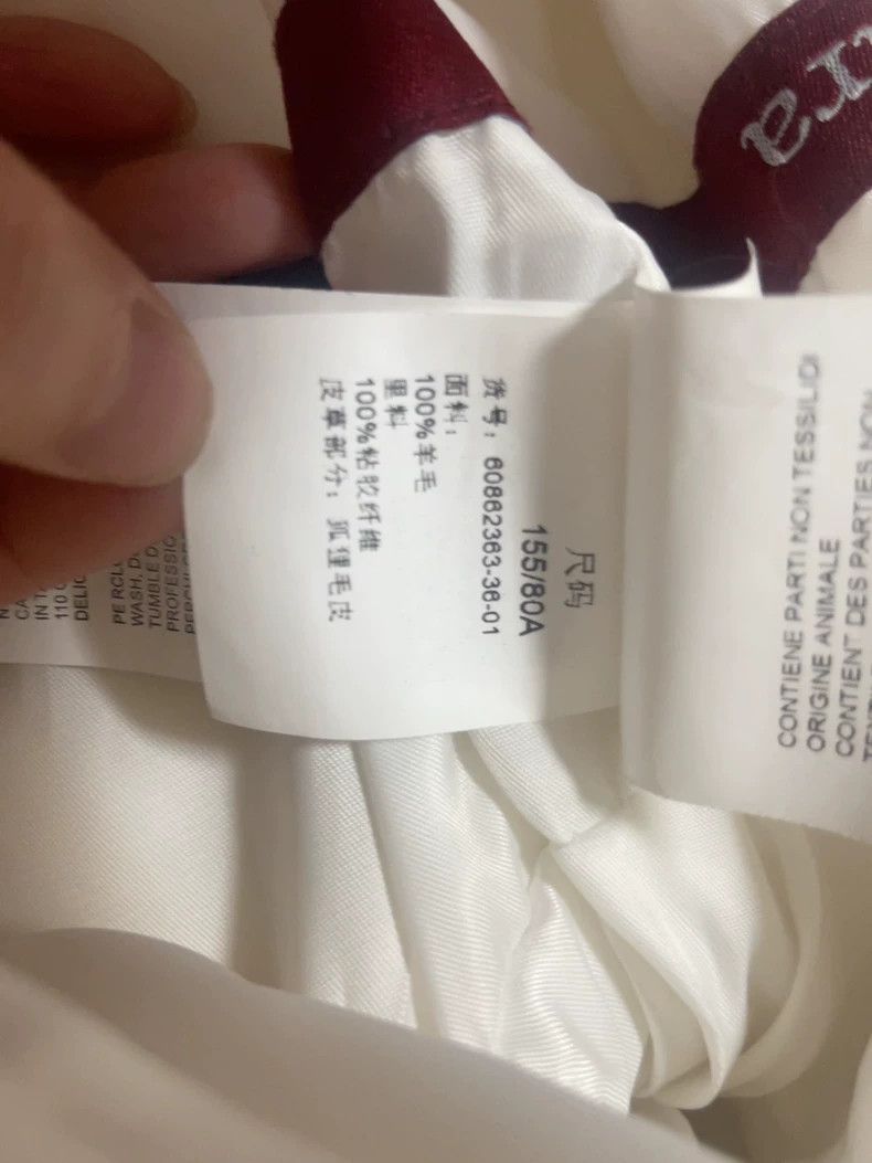Max Mara Max Mara Studio white coat with fur collar Size S / US 4 / IT 40 - 7 Thumbnail