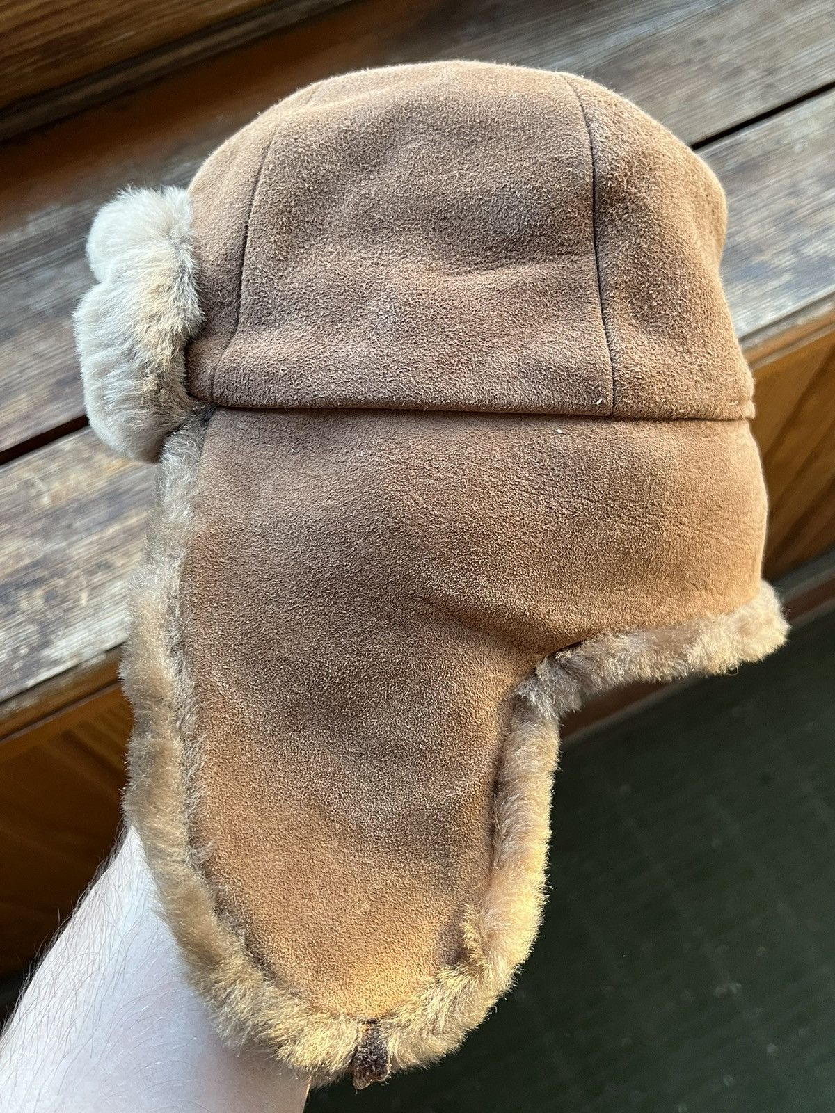 Leather Vintage Ushanka CRAMBES Y2K Leather Trapper Hat Rare Size ONE SIZE - 19 Thumbnail