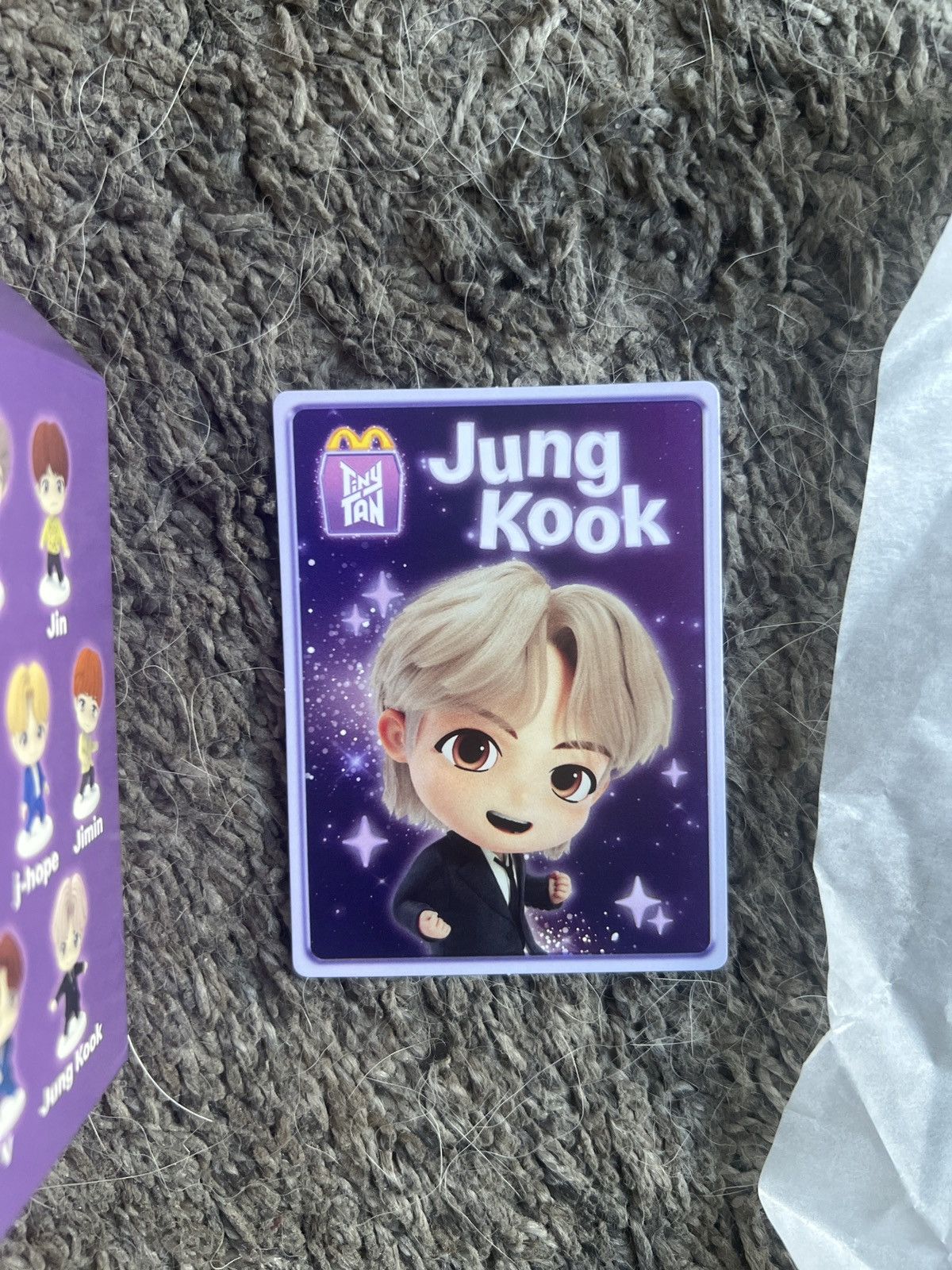 Hypebeast 2025 McDonald’s TinyTAN Jung Kook Figure Size ONE SIZE - 5 Thumbnail