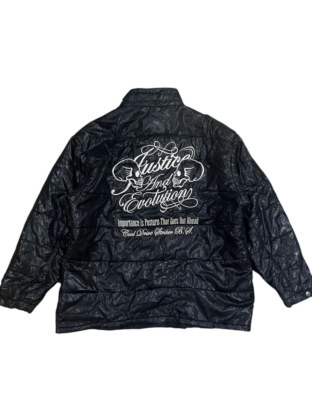 Japanese Brand Archive Skull Jaket Gloss Gal man big brother Y2K 5L Size US XXL / EU 58 / 5 - 1 Thumbnail