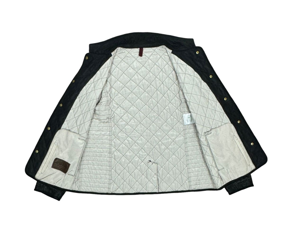 Designer Werner Christ Genuine Leather Quilted Jacket Women size 42 Size M / US 6-8 / IT 42-44 - 14 Thumbnail