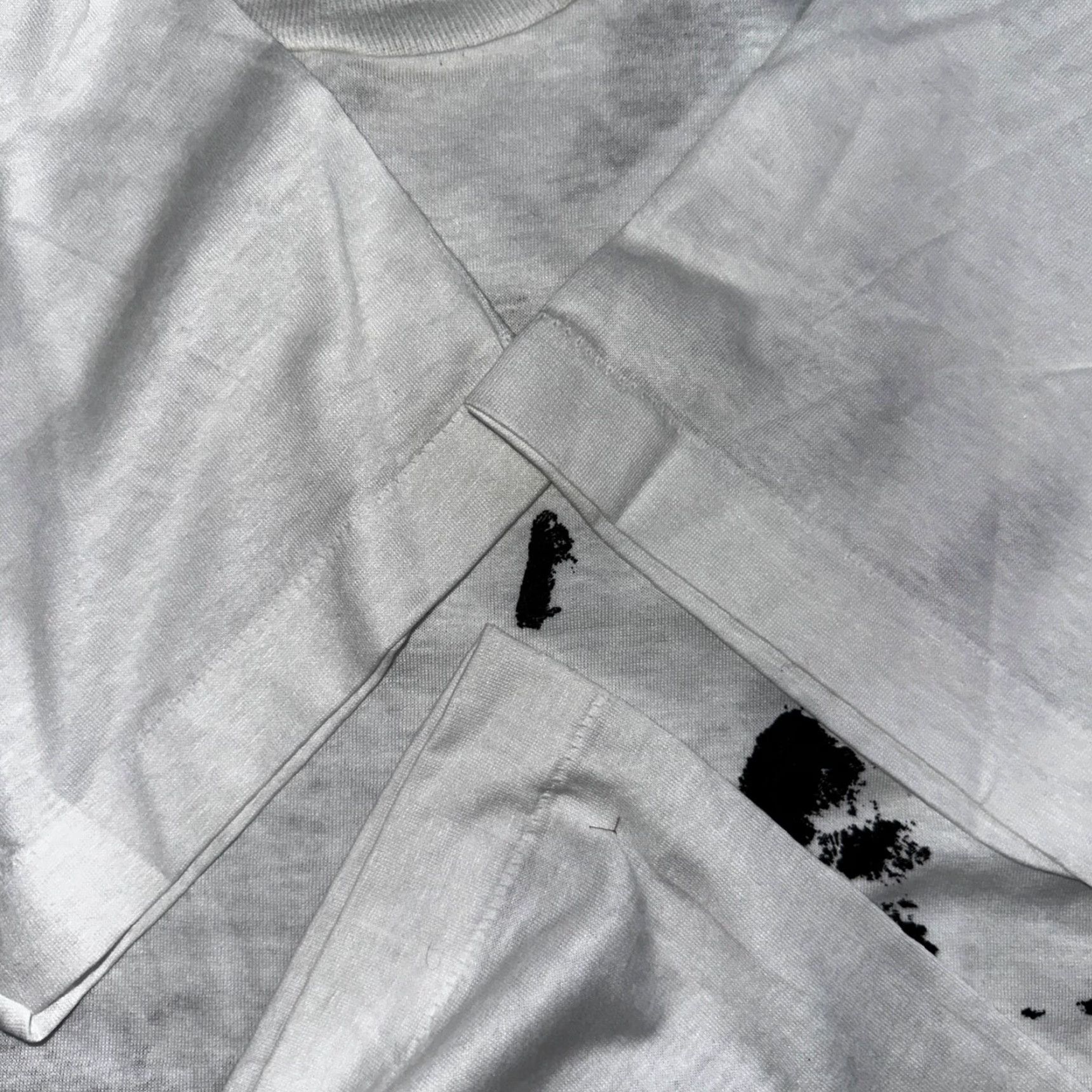 Vintage VINTAGE Screen Stars T-Shirt White Crew Neck Short Sleeve L Men Size US L / EU 52-54 / 3 - 3 Thumbnail
