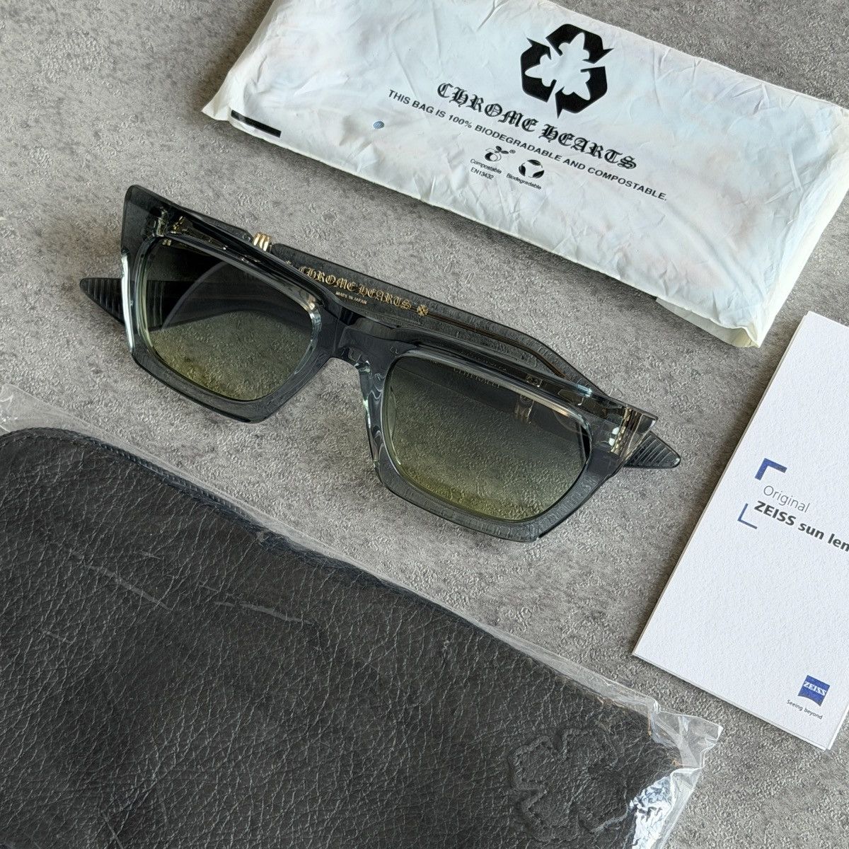 Chrome Hearts Chrome Hearts “CLITERALLY” Sunglasses Size ONE SIZE - 12 Thumbnail