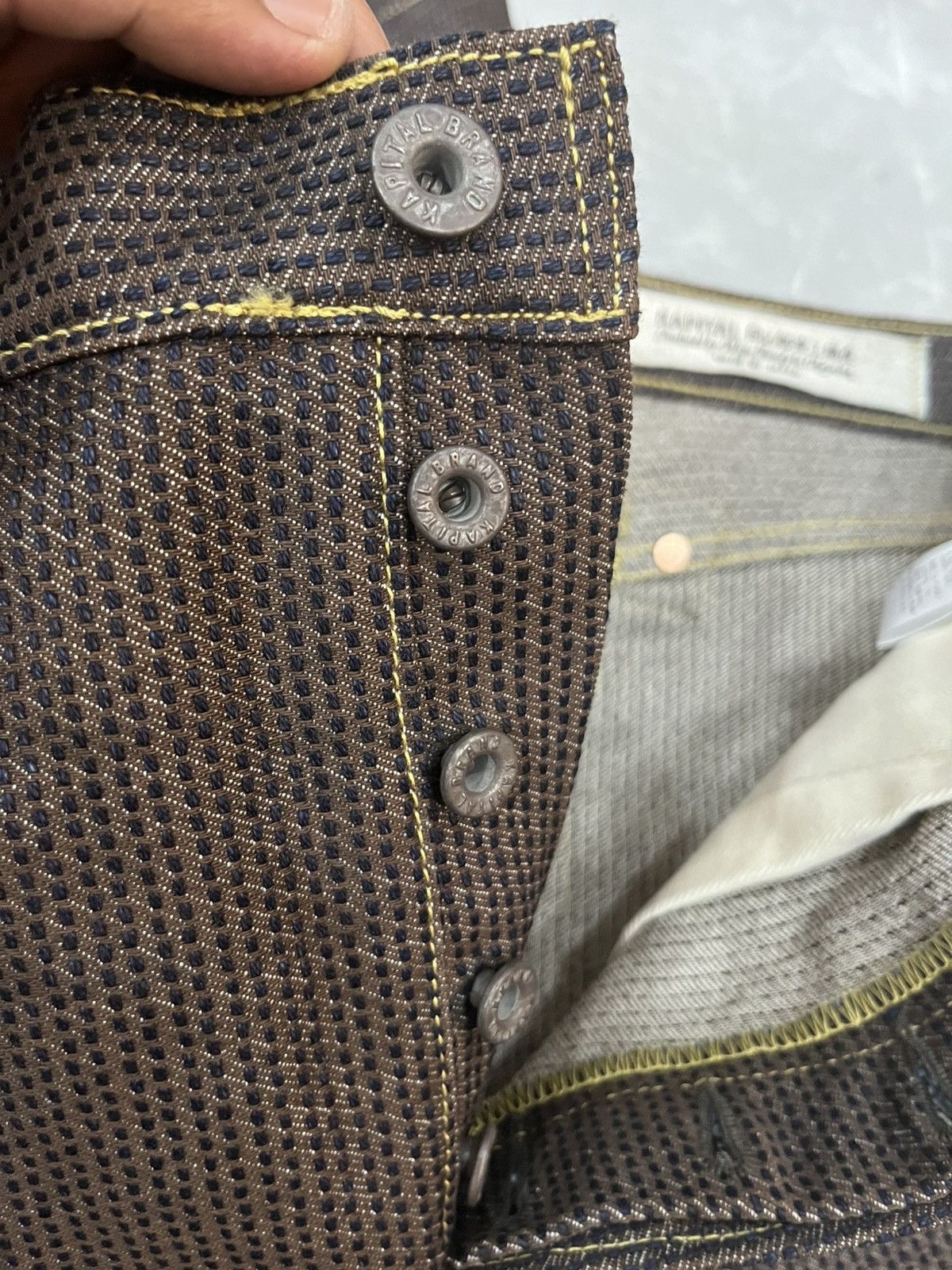 Kapital Kapital Century Denim Monkey Cisco 5p Jeans Size US 36 / EU 52 - 9 Thumbnail