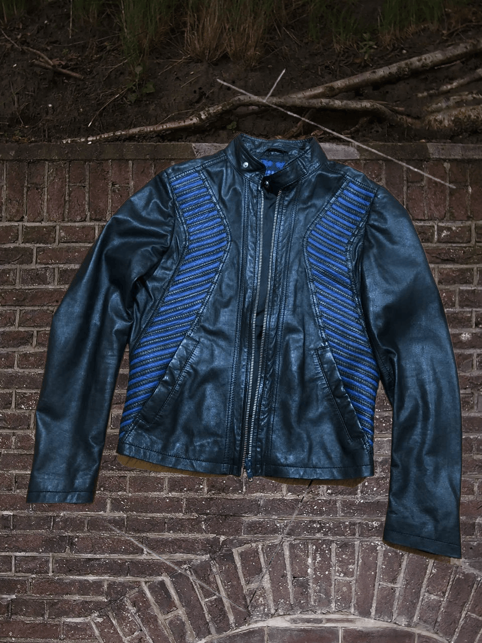 Versace Jeans Couture Leather Biker Jacket