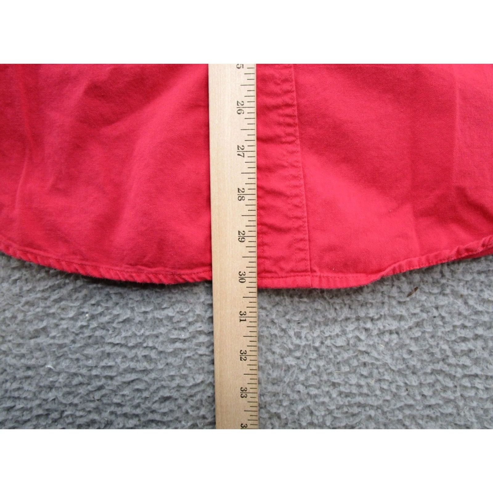 Bugle Boy VTG Bugle Boy Button Up Shirt Mens Size L Red Coral Long Sleeve Casual Shirt Size US L / EU 52-54 / 3 - 6 Thumbnail