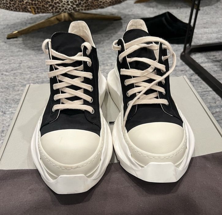 Rick Owens Drkshdw Black Abstract Sneakers | Grailed