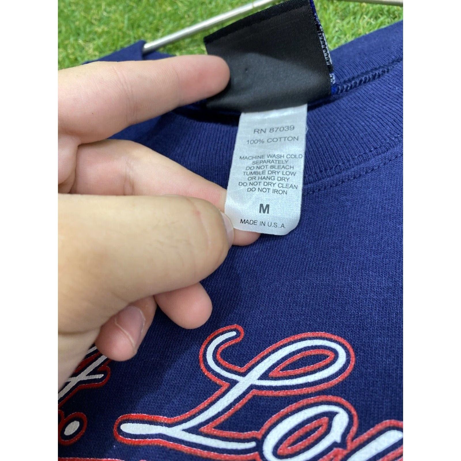 Vintage VINTAGE Crable Sportswear St. Louis Cardinals T-Shirt Mens Medium Cotton Blue 90s Sportswear Men's Size US M / EU 48-50 / 2 - 7 Thumbnail