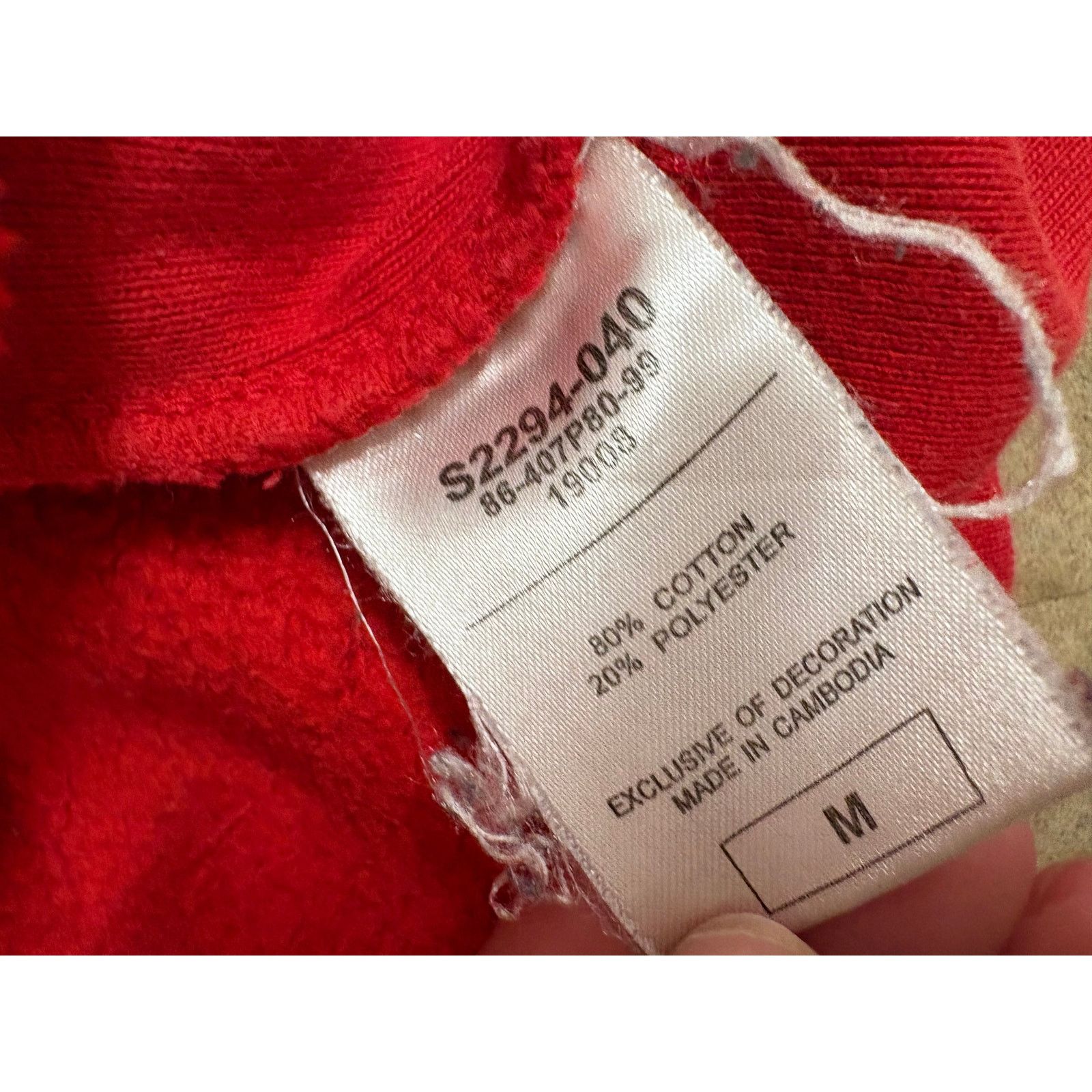 Champion Vintage Champion Reverse Weave Half-Zip Red Hoodie M Size US M / EU 48-50 / 2 - 7 Thumbnail