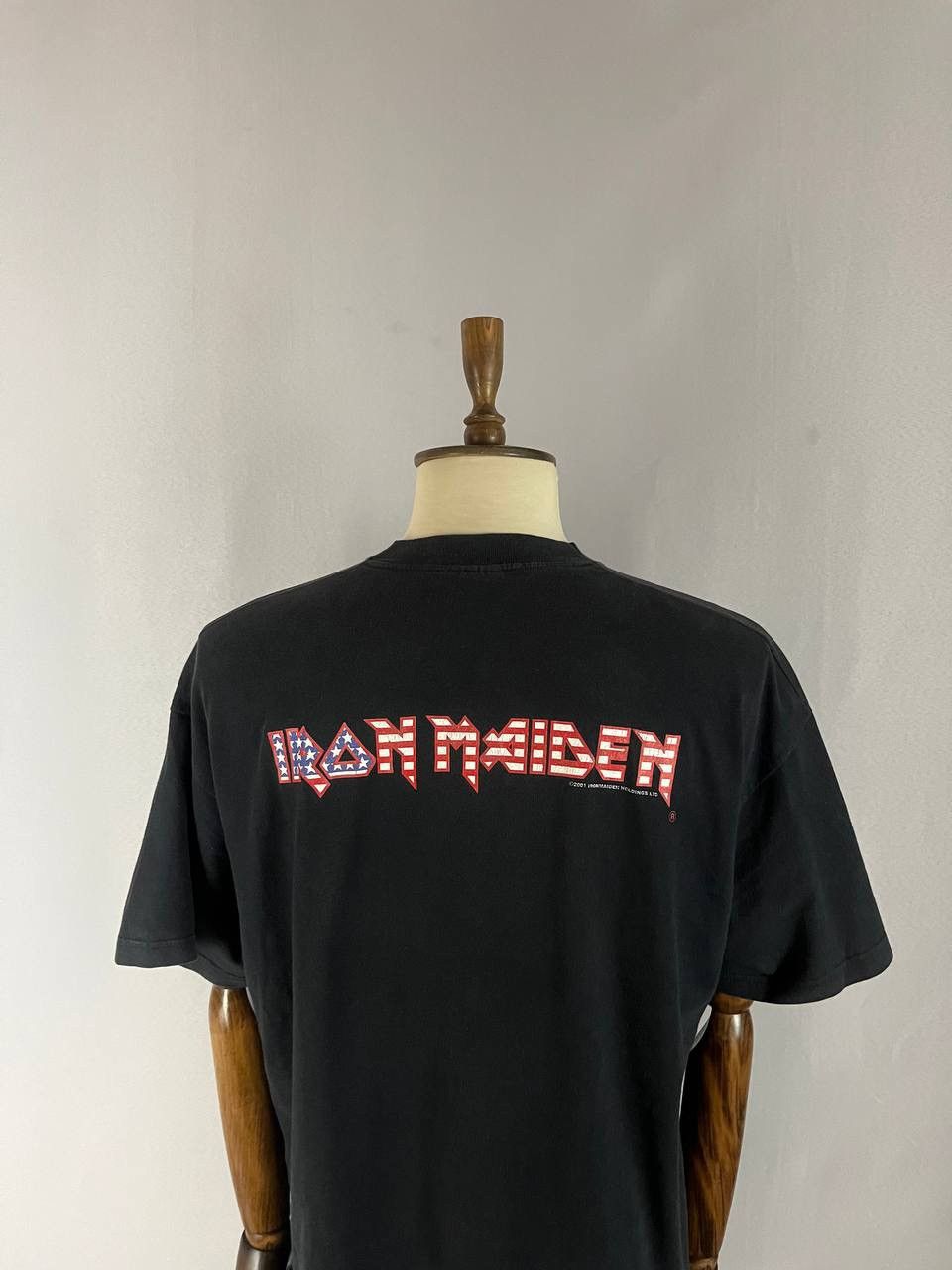 Iron Maiden Iron Maiden Tee T Shirt Vintage 2001 American Size US XL / EU 56 / 4 - 10 Thumbnail