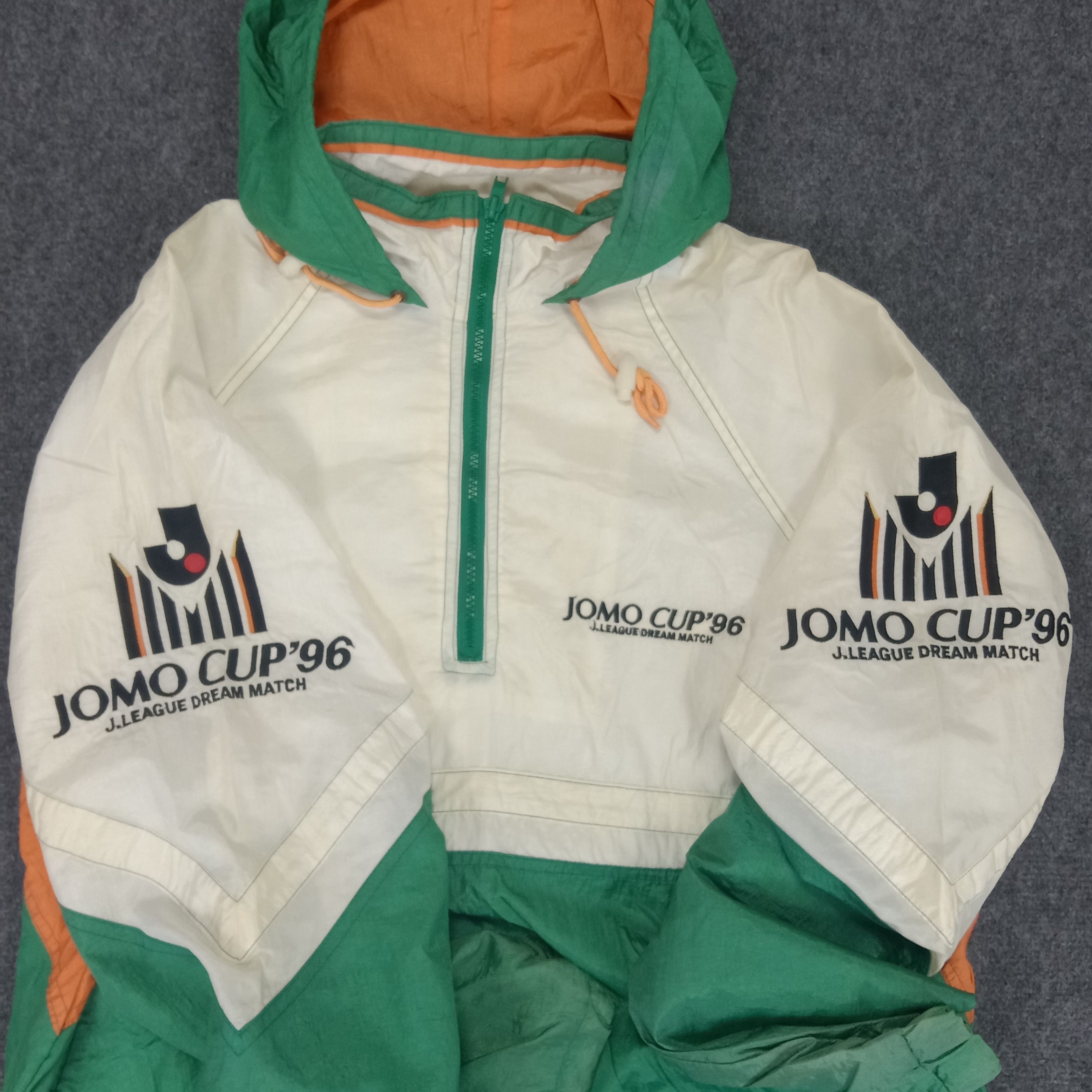 Japanese Brand × Vintage Jomo Cup 96 Japanese Soccer Sportswear Jacket Size US L / EU 52-54 / 3 - 2 Thumbnail