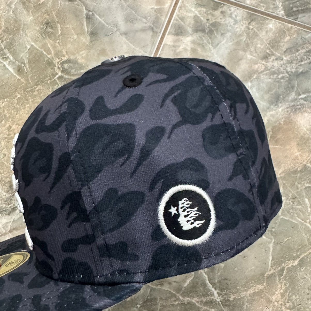 HELLSTAR Hellstar Cheeta print fitted hat 7 1/4 Size ONE SIZE - 3 Thumbnail