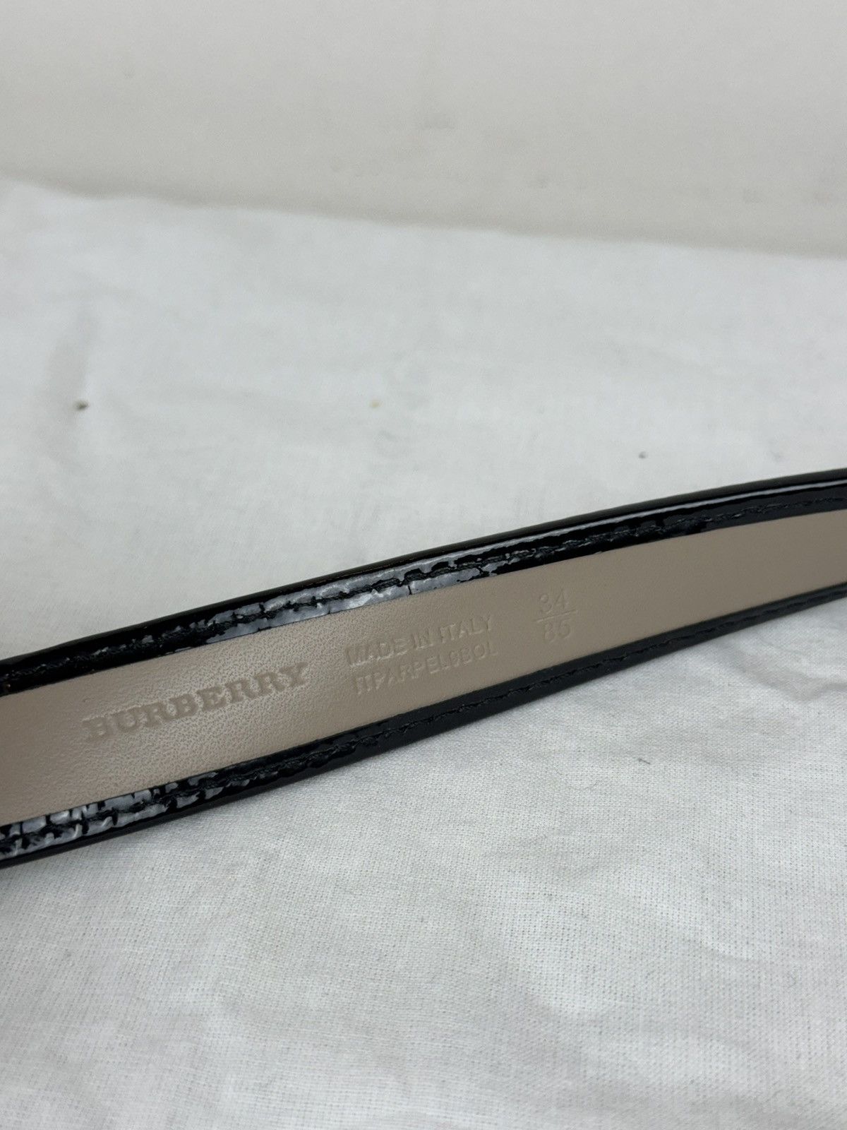 Burberry Leather belt Burberry y2k original luxury casual item Size ONE SIZE - 3 Thumbnail