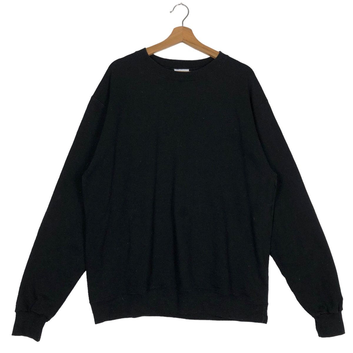 Champion 🔥Iconic Black - Vintage Sweatshirt Crewneck Champion Size US L / EU 52-54 / 3 - 2 Thumbnail