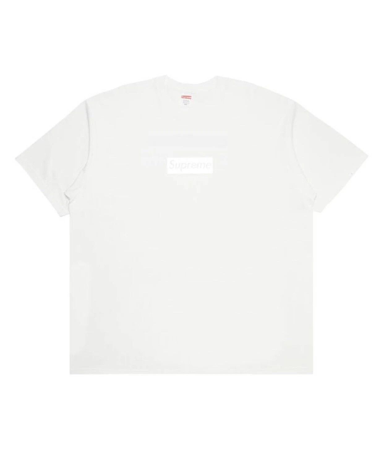 Supreme Supreme Tonal Box Logo Tee White SS23 M Size US M / EU 48-50 / 2 - 1 Thumbnail