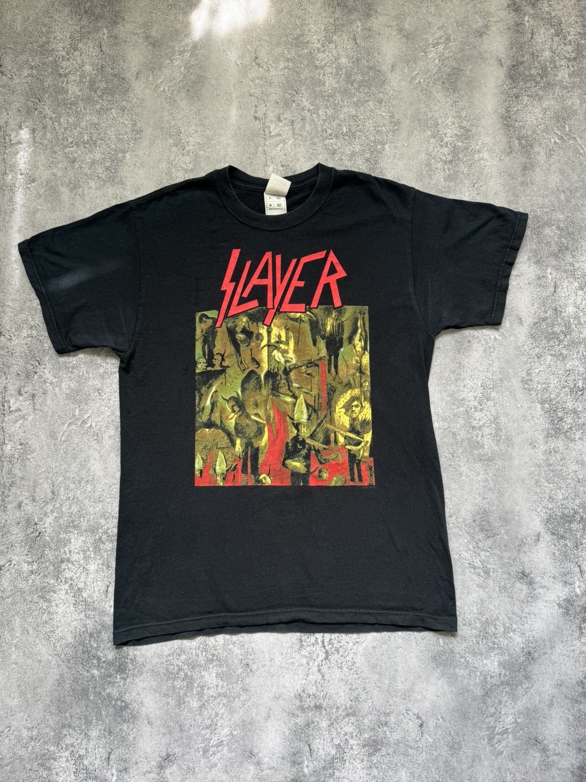 Band Tees × Slayer × Vintage Slayer 2003 vintage rock band tee Size US M / EU 48-50 / 2 - 1 Thumbnail