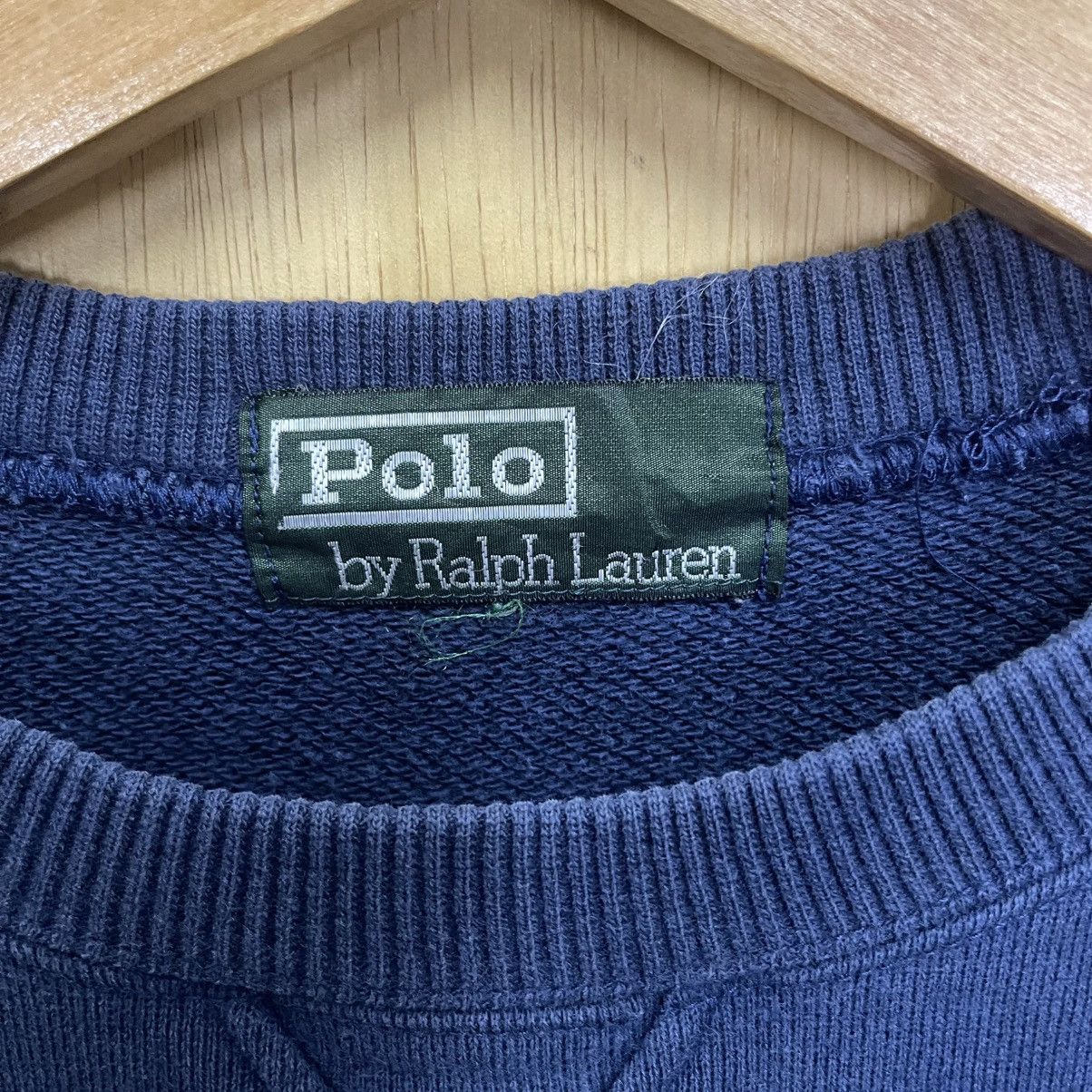 Polo Ralph Lauren Vintage 90s Polo Ralph Lauren Small Pony Crewneck Sweatshirt Size US S / EU 44-46 / 1 - 8 Thumbnail