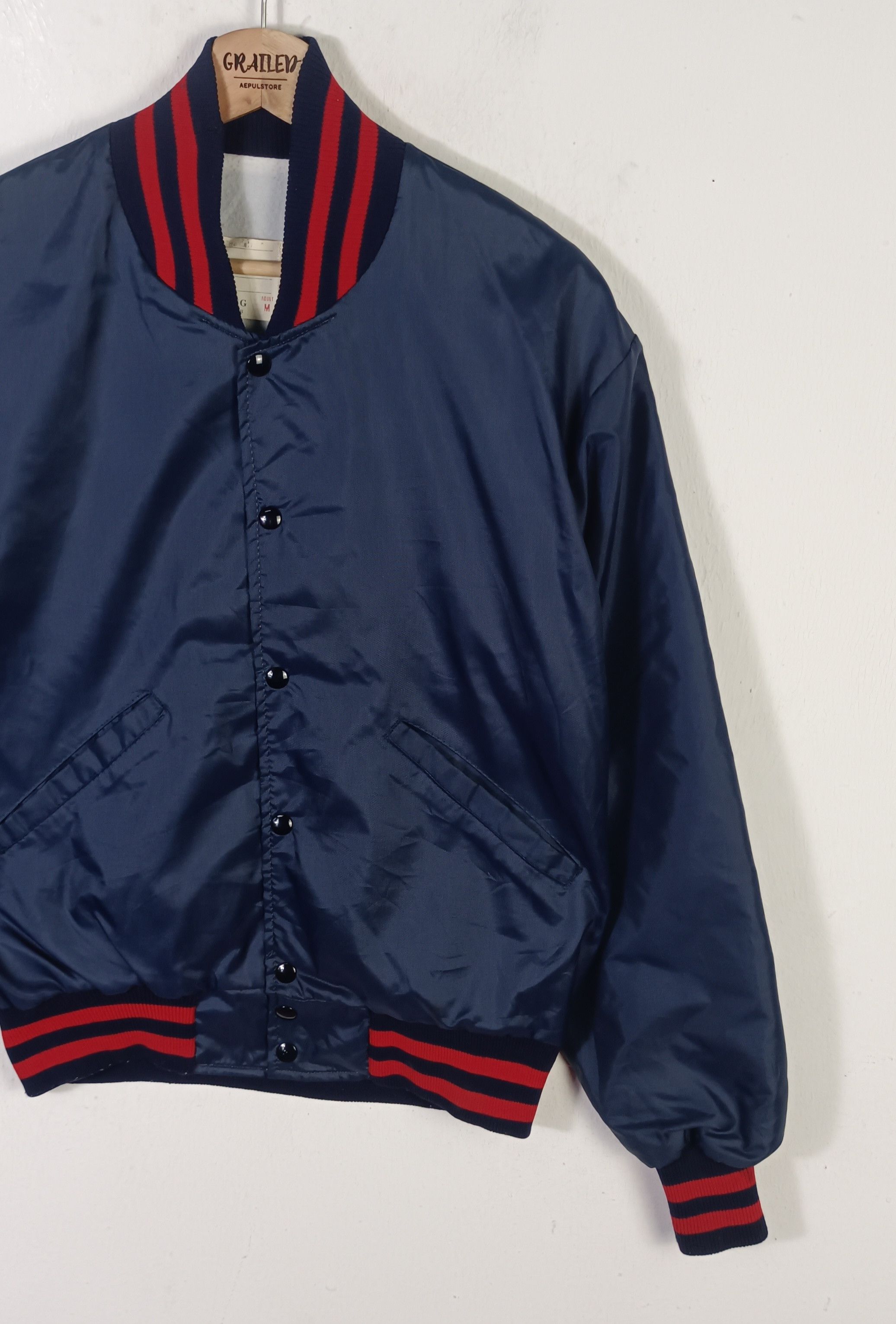 Delong Vintage Delong Sportswear Bomber Jacket Size US M / EU 48-50 / 2 - 6 Thumbnail