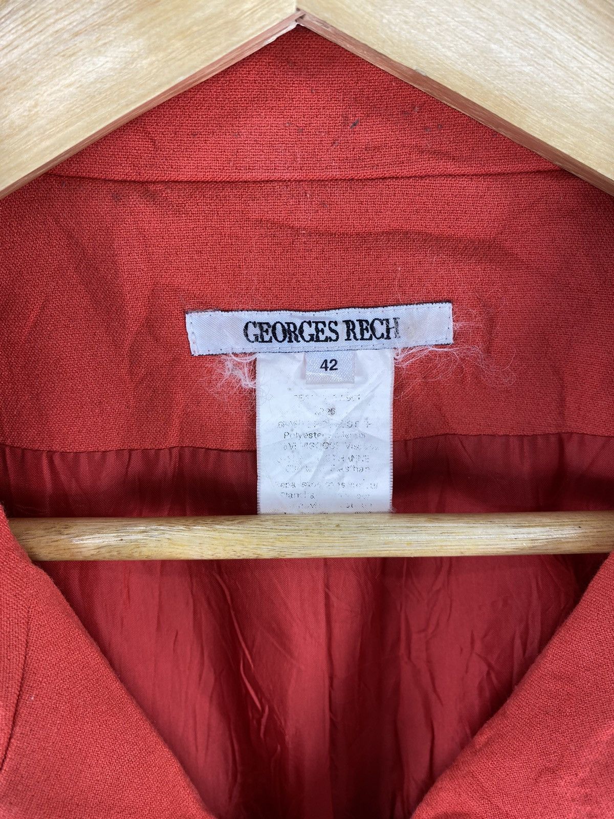 Vintage Vintage 90s Rare Georges Rech Zipper Jacket Size M / US 6-8 / IT 42-44 - 12 Thumbnail