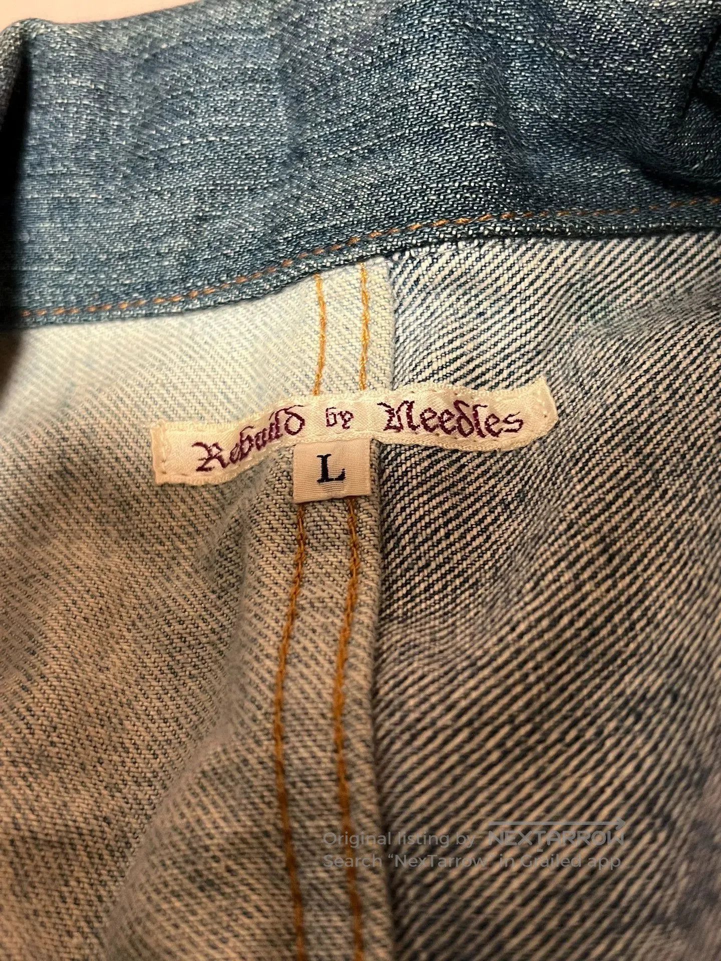 Needles Rebuild by Needles Levi's Denim Jacket. Size US L / EU 52-54 / 3 - 5 Thumbnail