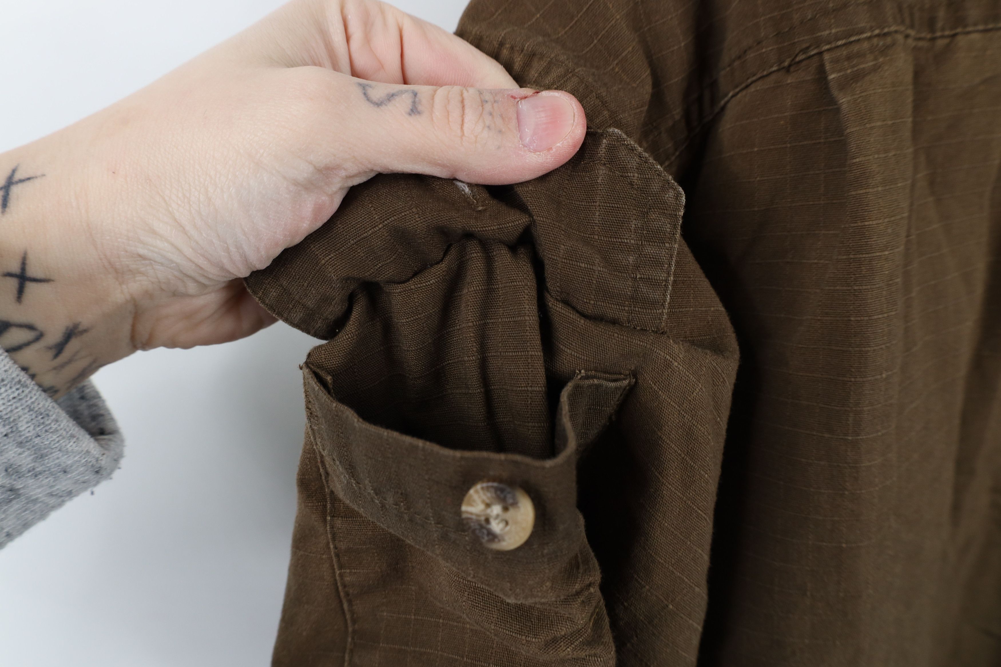 Vintage Vintage Remington Safari Bush Collared Button Down Shirt Size US XL / EU 56 / 4 - 10 Thumbnail