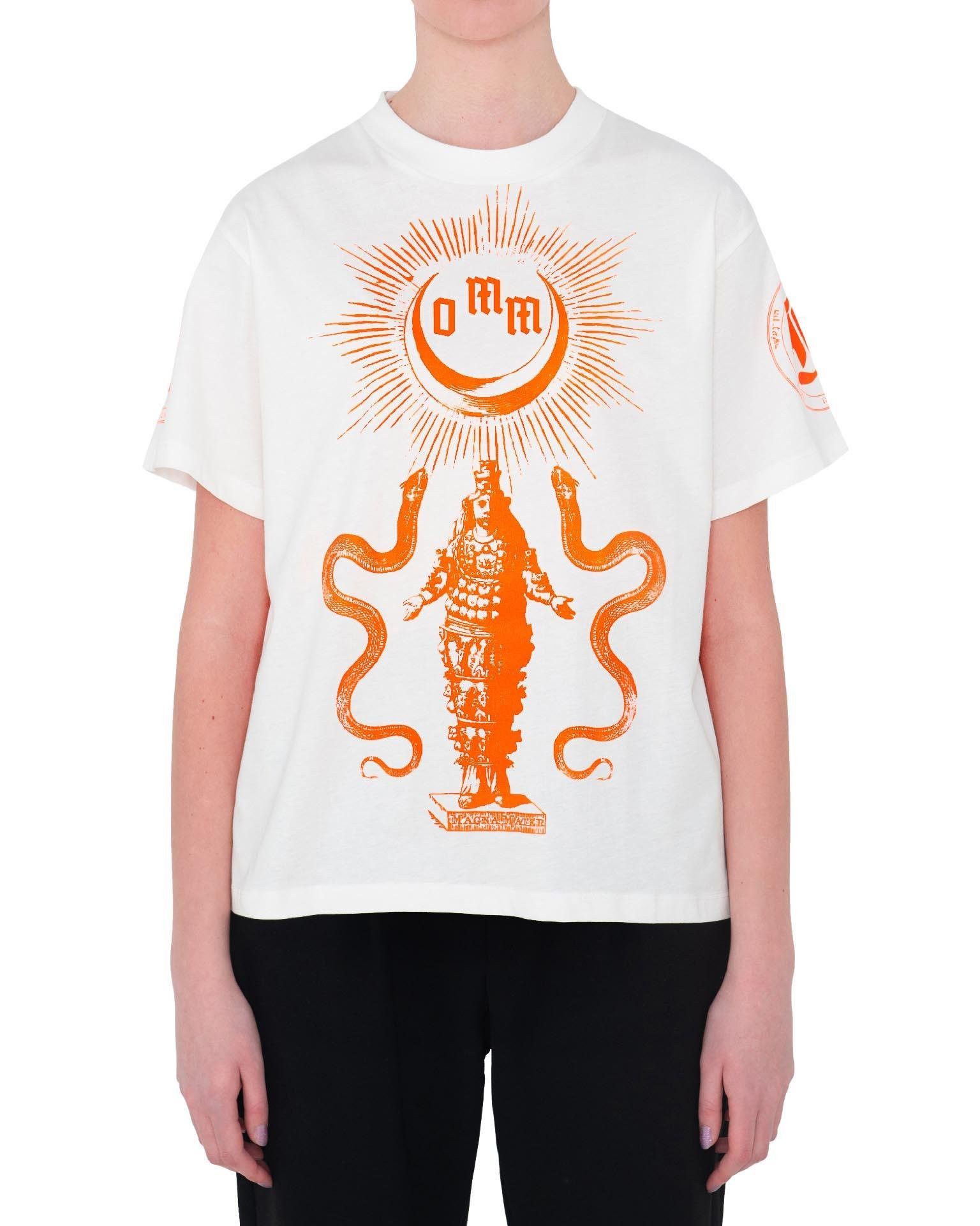 Dilara Findikoglu Dilara Findikoglu Unisex Neon Orange Cybele Goddess Print Size US L / EU 52-54 / 3 - 9 Thumbnail