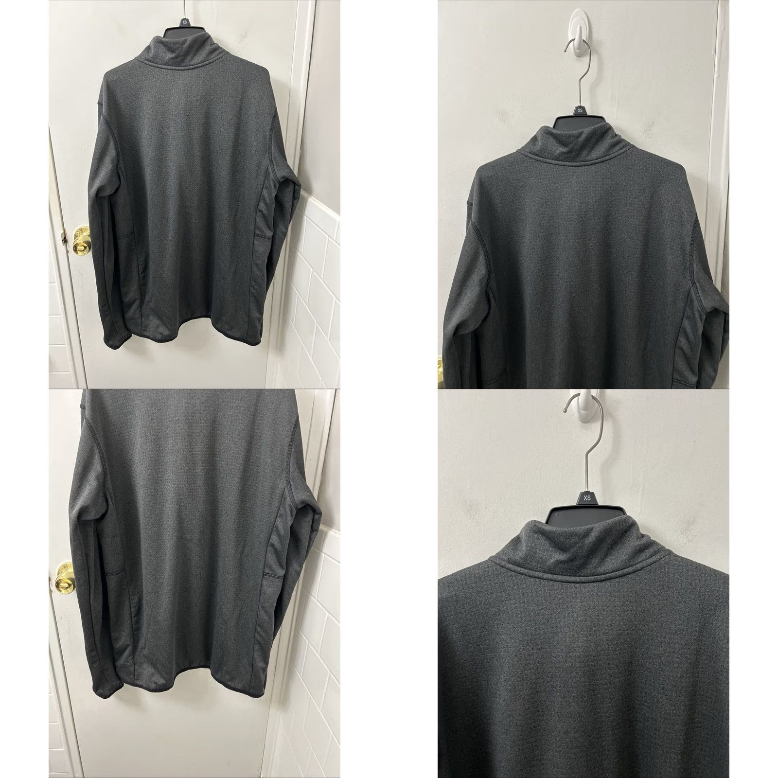 Vintage Columbia Park View Fleece Half Zip Mens L Gray Omni-Wick NWT Chest Pocket Mock Neck Zip Pullover ShirtSweatshirt Size US L / EU 52-54 / 3 - 8 Thumbnail