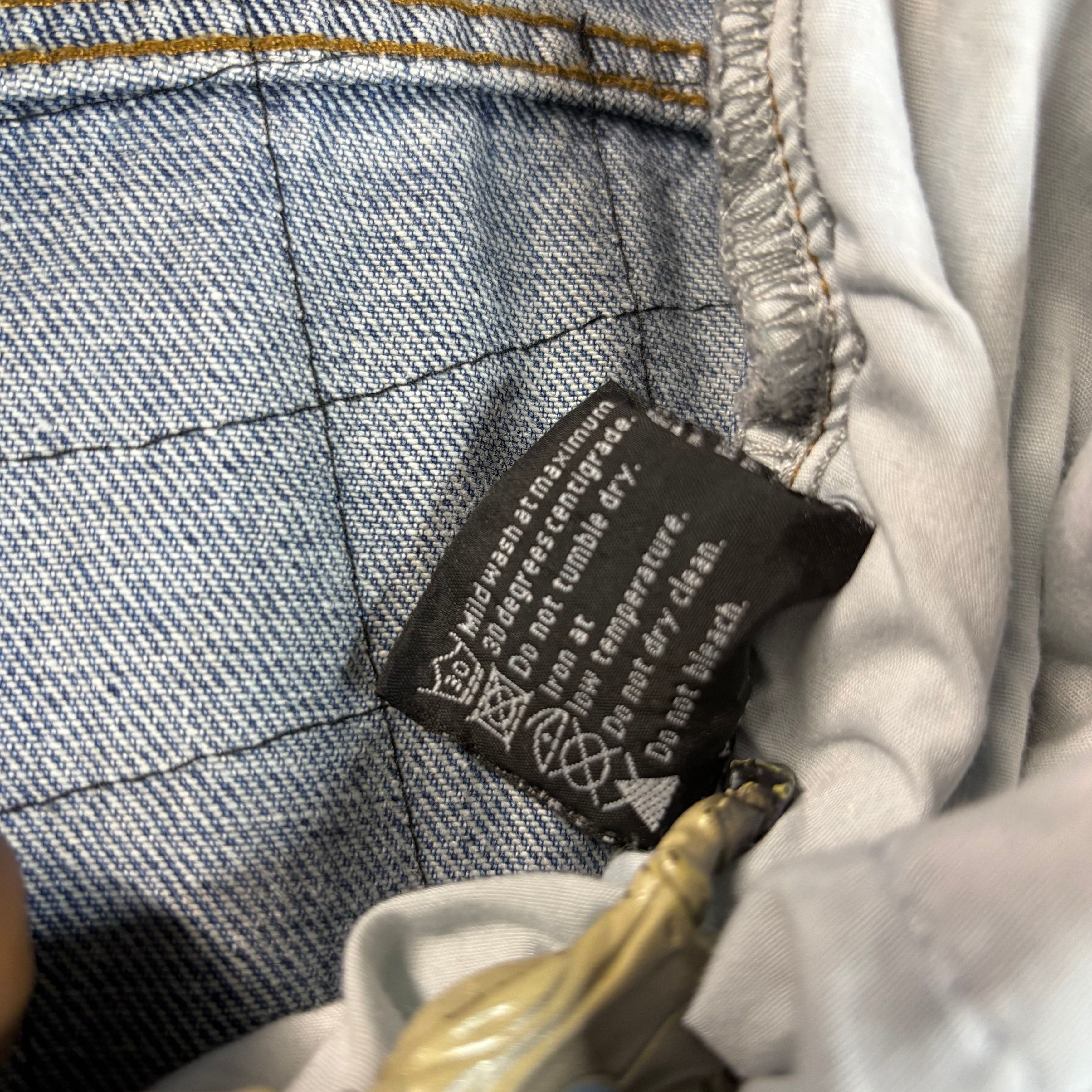Who Decides War Who Decides War Grid Lace Denim “Sky” Jeans Size 30” Size US 30 / EU 46 - 5 Thumbnail