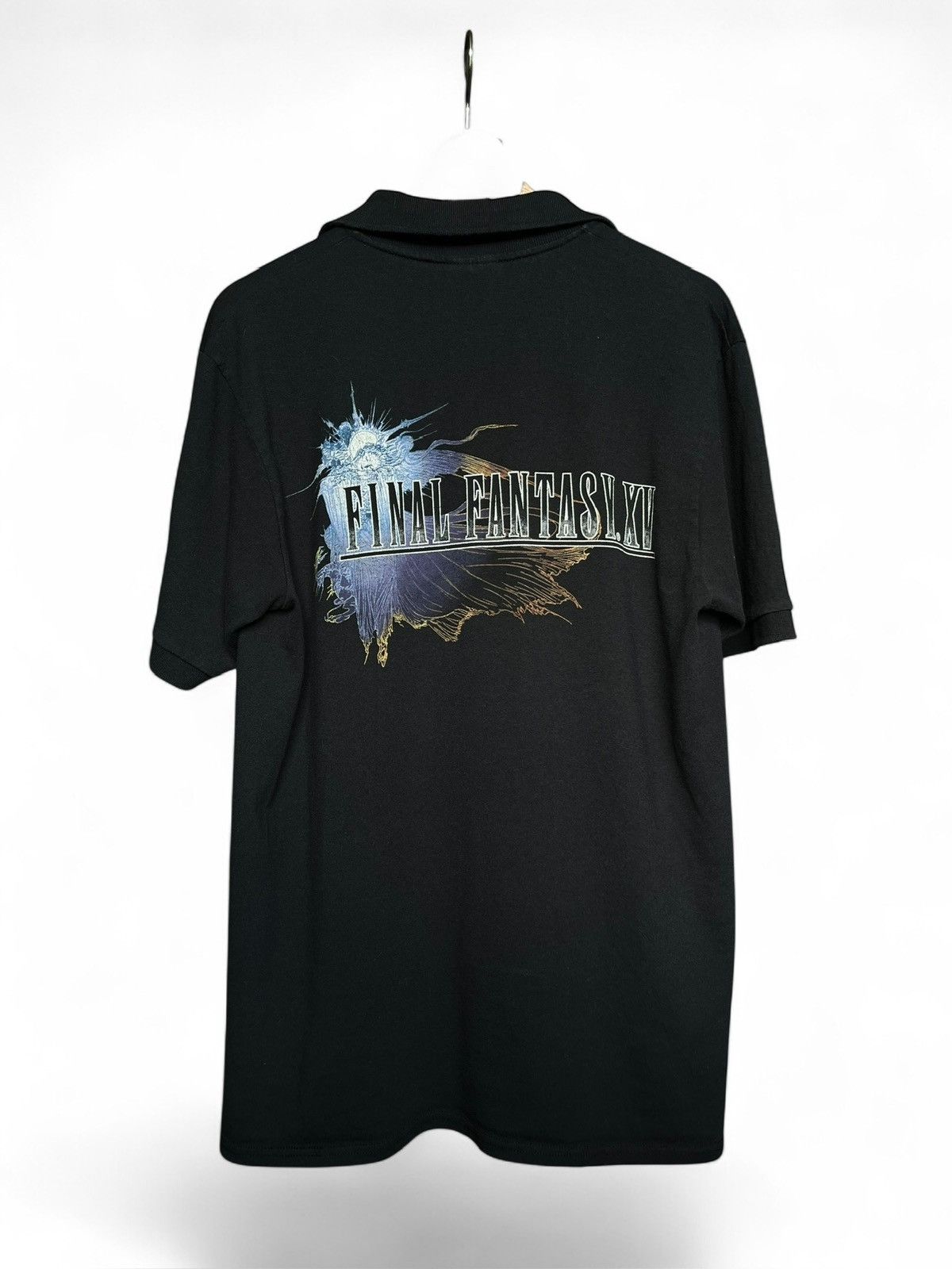 Vintage RARE Final Fantasy XI Archival Promo Polo Shirt Medium Size US M / EU 48-50 / 2 - 1 Thumbnail