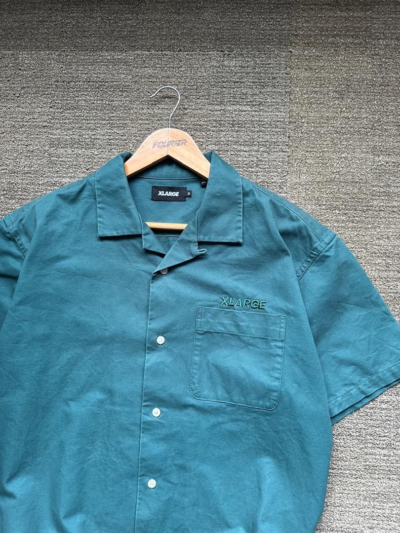 Japanese Brand × Xlarge XLARGE EMBROIDERY BIG LOGO OPEN COLLAR Size US M / EU 48-50 / 2 - 4 Thumbnail