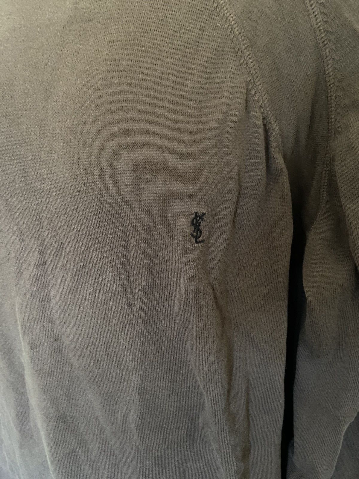 Vintage × Yves Saint Laurent YSL Brown Yves Saint Laurent Sweatshirt Travis vibe fits L Size US L / EU 52-54 / 3 - 7 Thumbnail