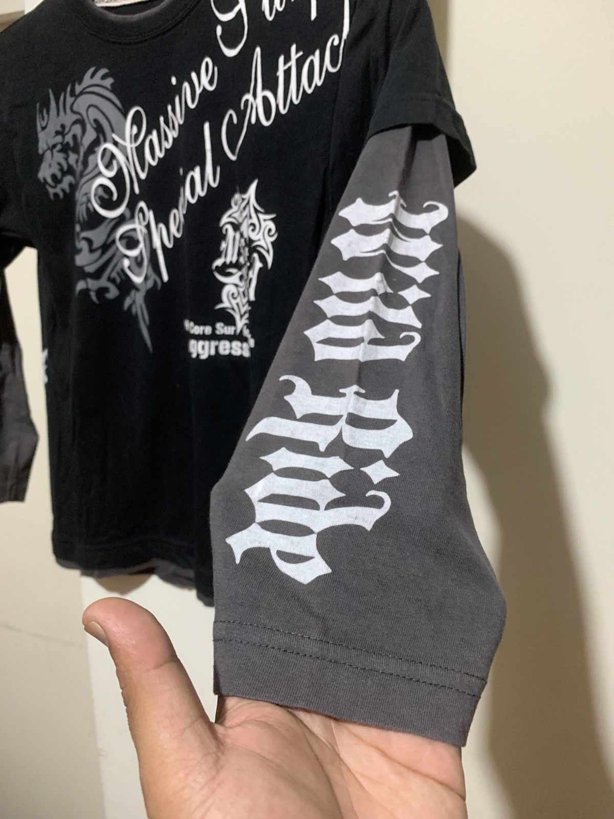 Japanese Brand Japanese Wild Ride Surf Style Double Layer Tee Shirt Size US S / EU 44-46 / 1 - 4 Thumbnail